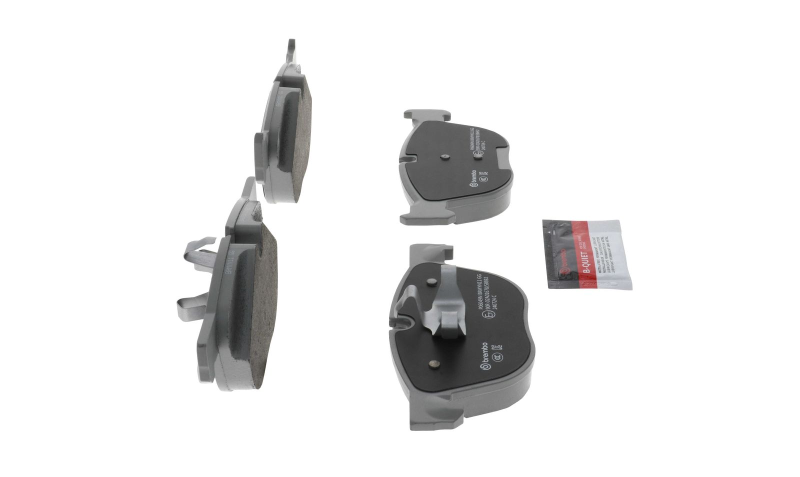 PRIME Ceramic Front Disc Brake Pad Set - P06049N_25