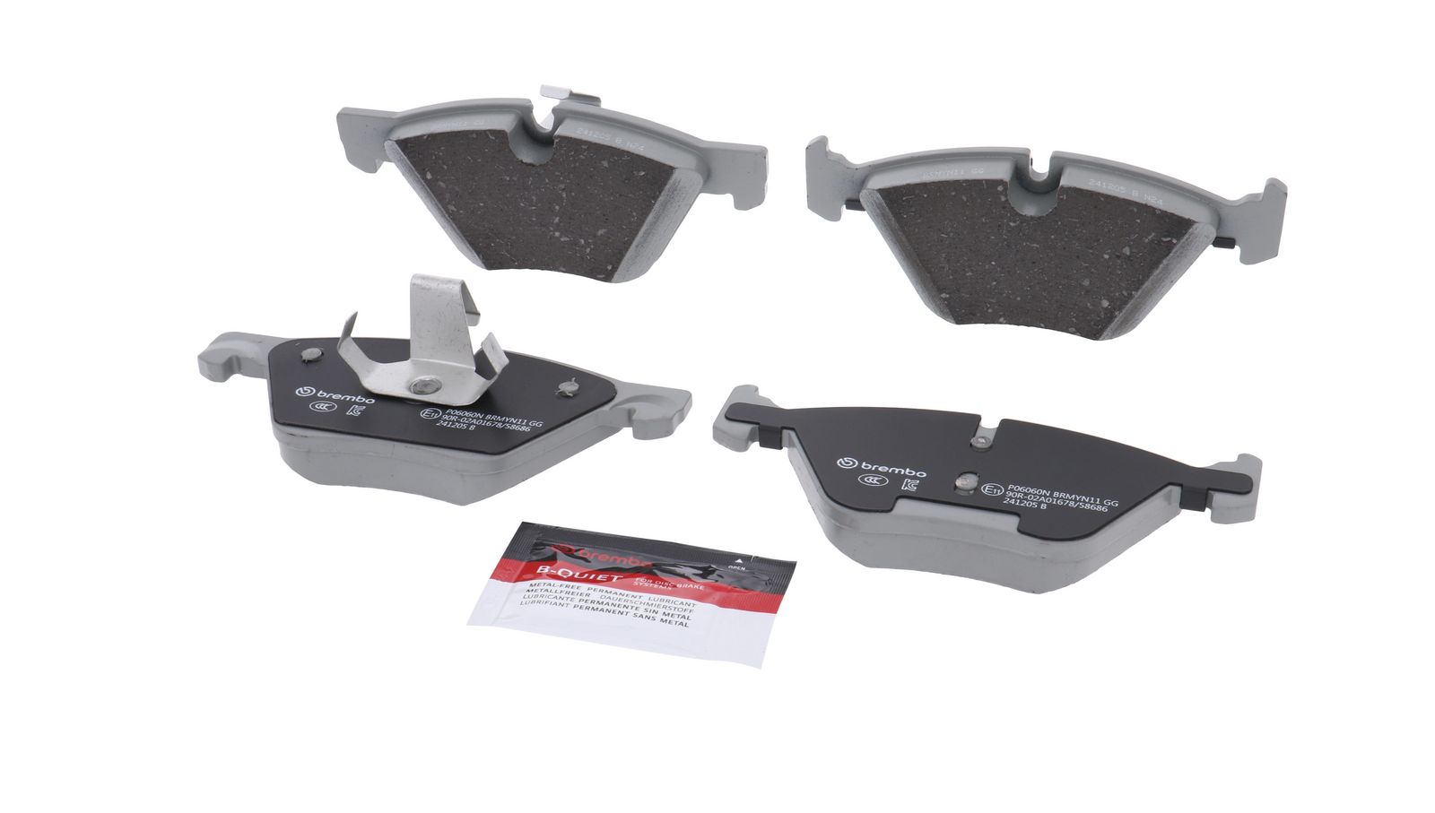 PRIME Ceramic Front Disc Brake Pad Set - P06060N_08