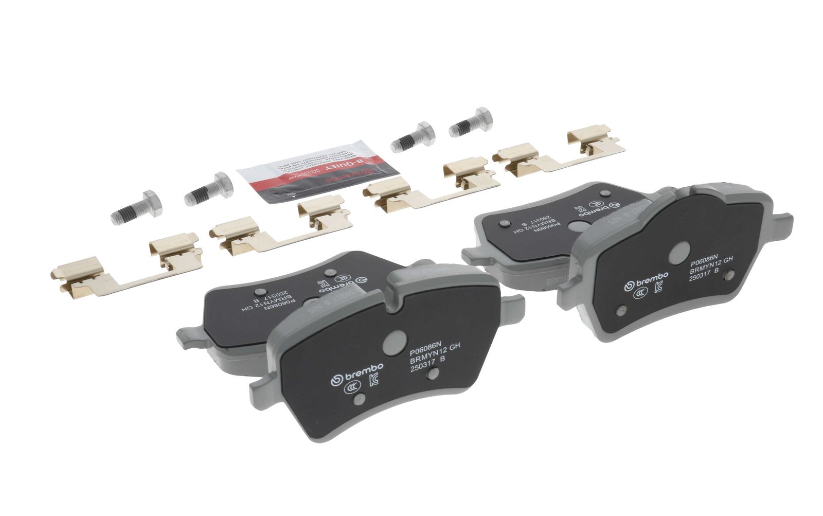 PRIME Ceramic Front Disc Brake Pad Set - P06086N_13