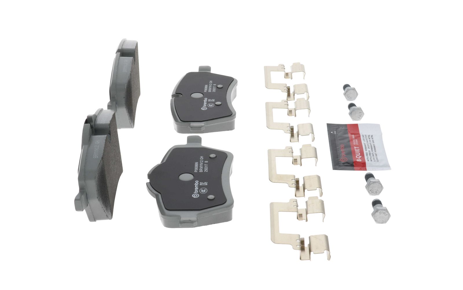 PRIME Ceramic Front Disc Brake Pad Set - P06086N_21