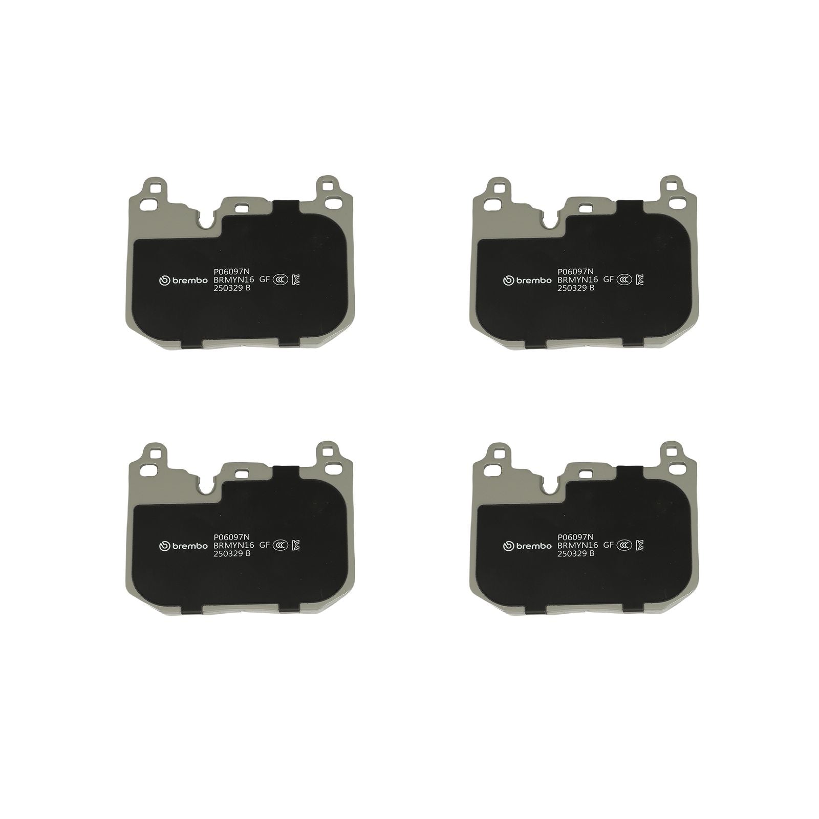PRIME Ceramic Front Disc Brake Pad Set - P06097N_03