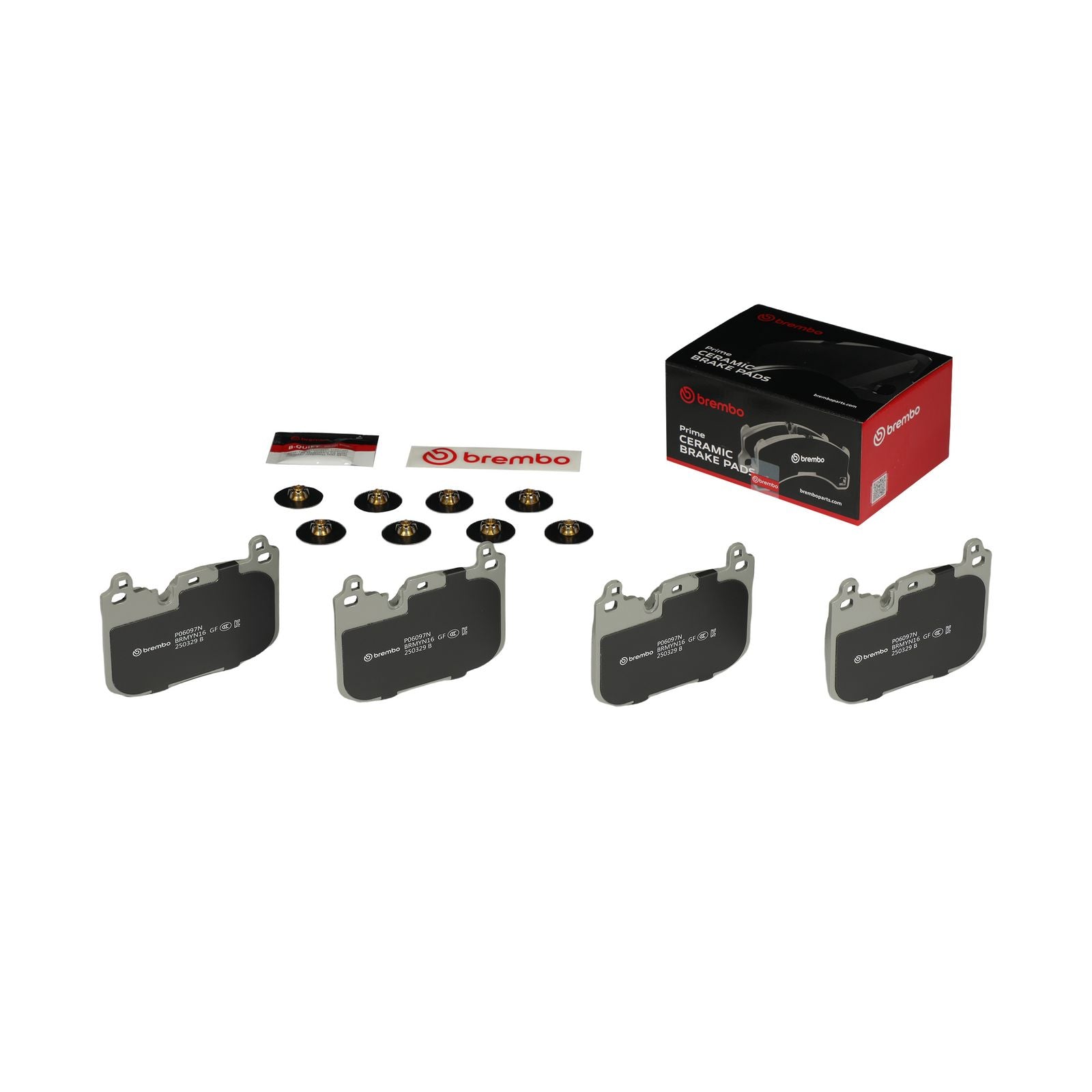 PRIME Ceramic Front Disc Brake Pad Set - P06097N_04