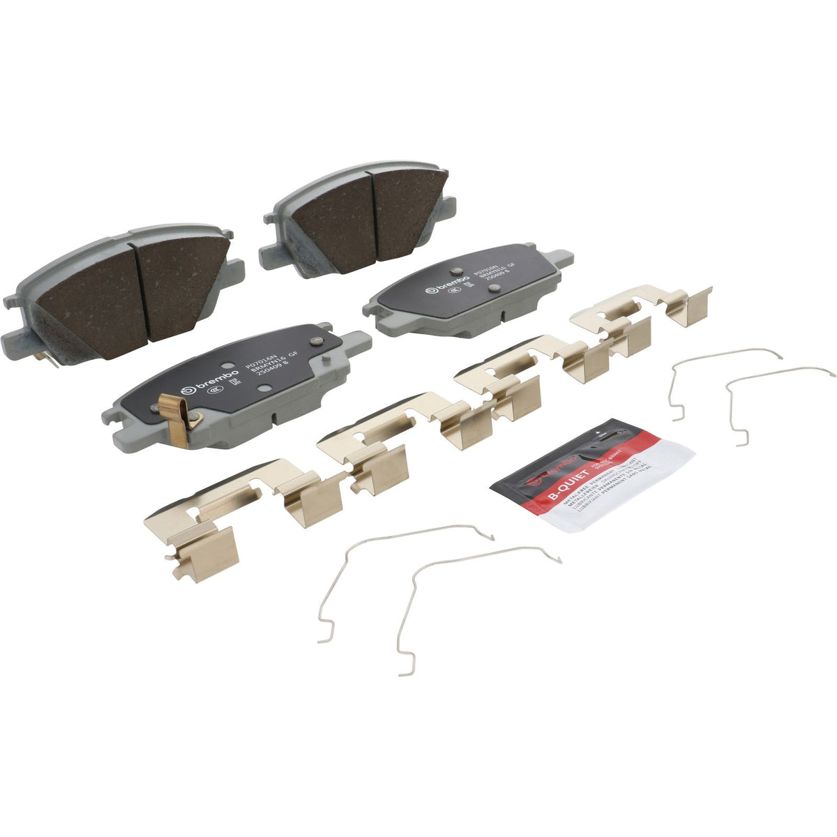 PRIME Ceramic Front Disc Brake Pad Set - P07016N_05