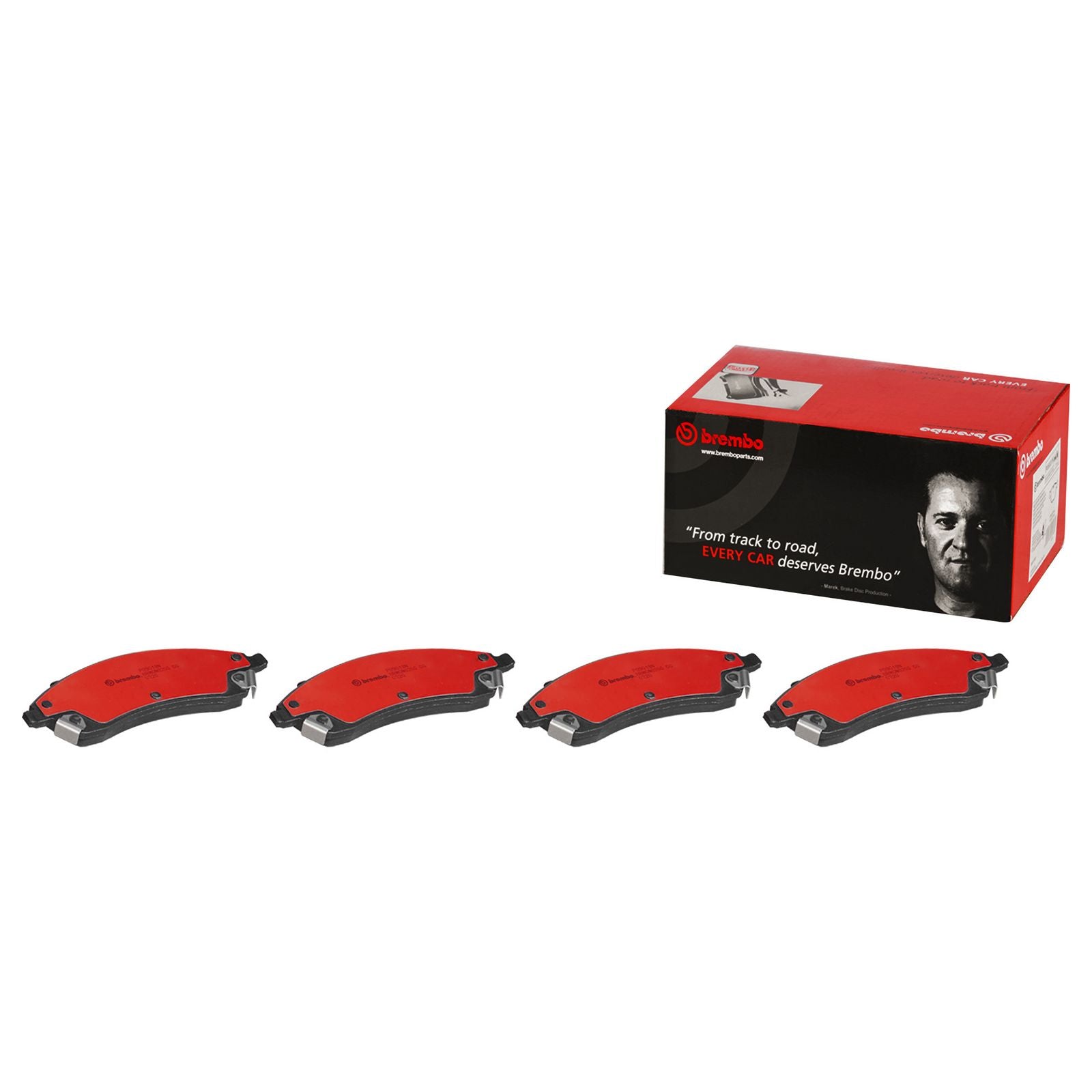 PRIME Ceramic Front Disc Brake Pad Set - P09019N_01