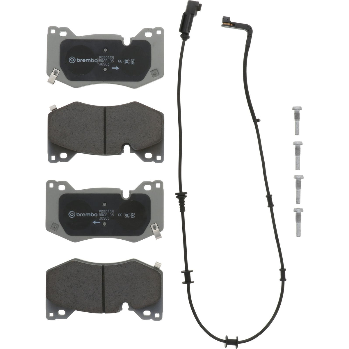 PRIME Ceramic Front Disc Brake Pad Set - P09035N_02