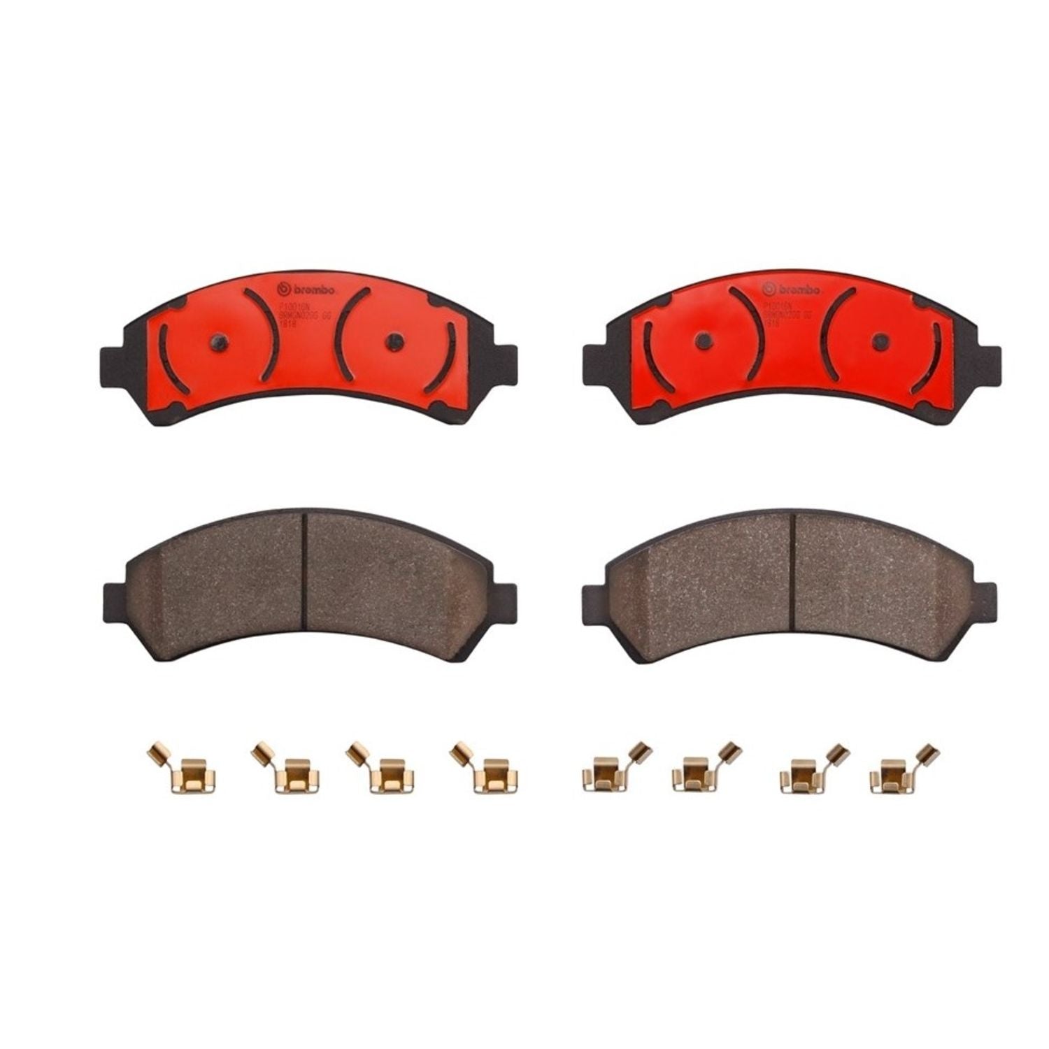 PRIME Ceramic Front Disc Brake Pad Set - P10016N_01