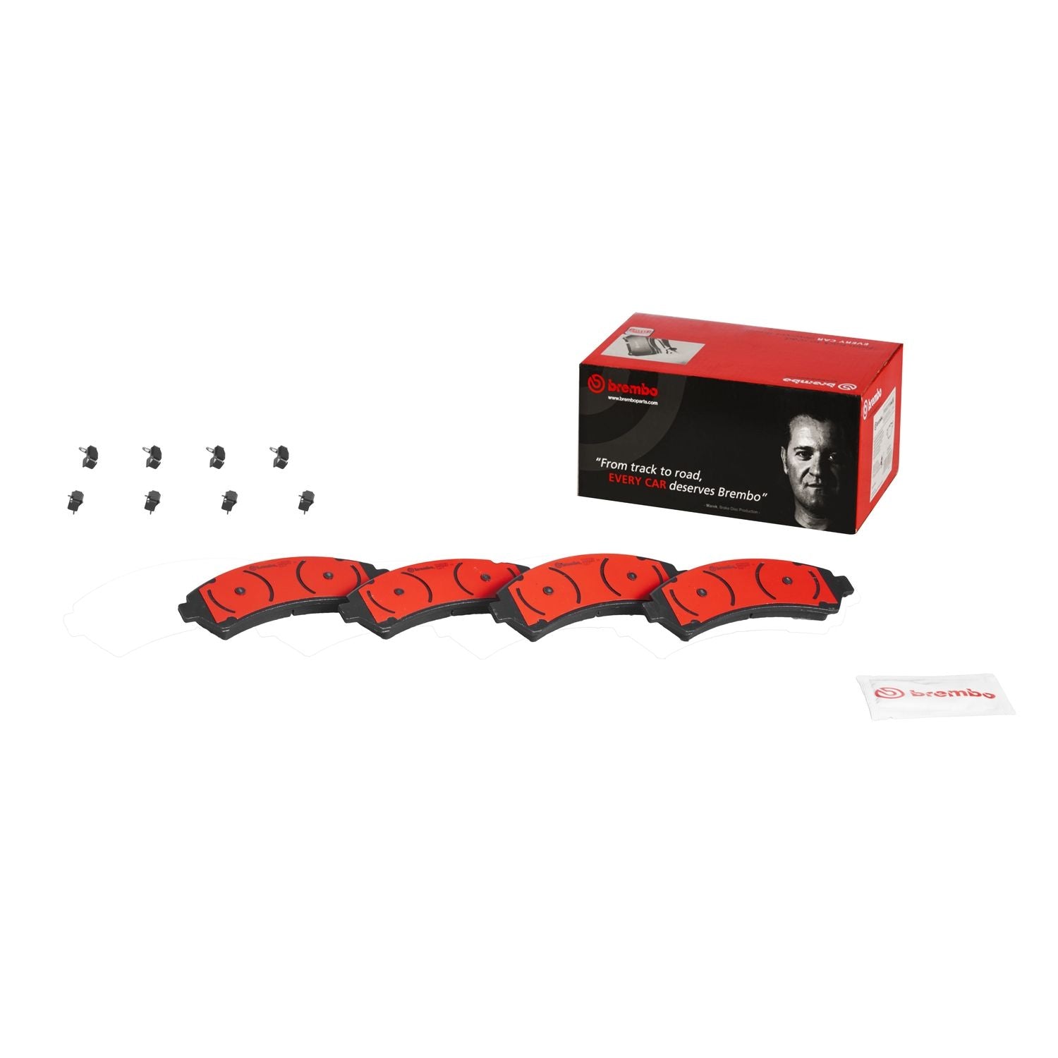 PRIME Ceramic Front Disc Brake Pad Set - P10016N_02