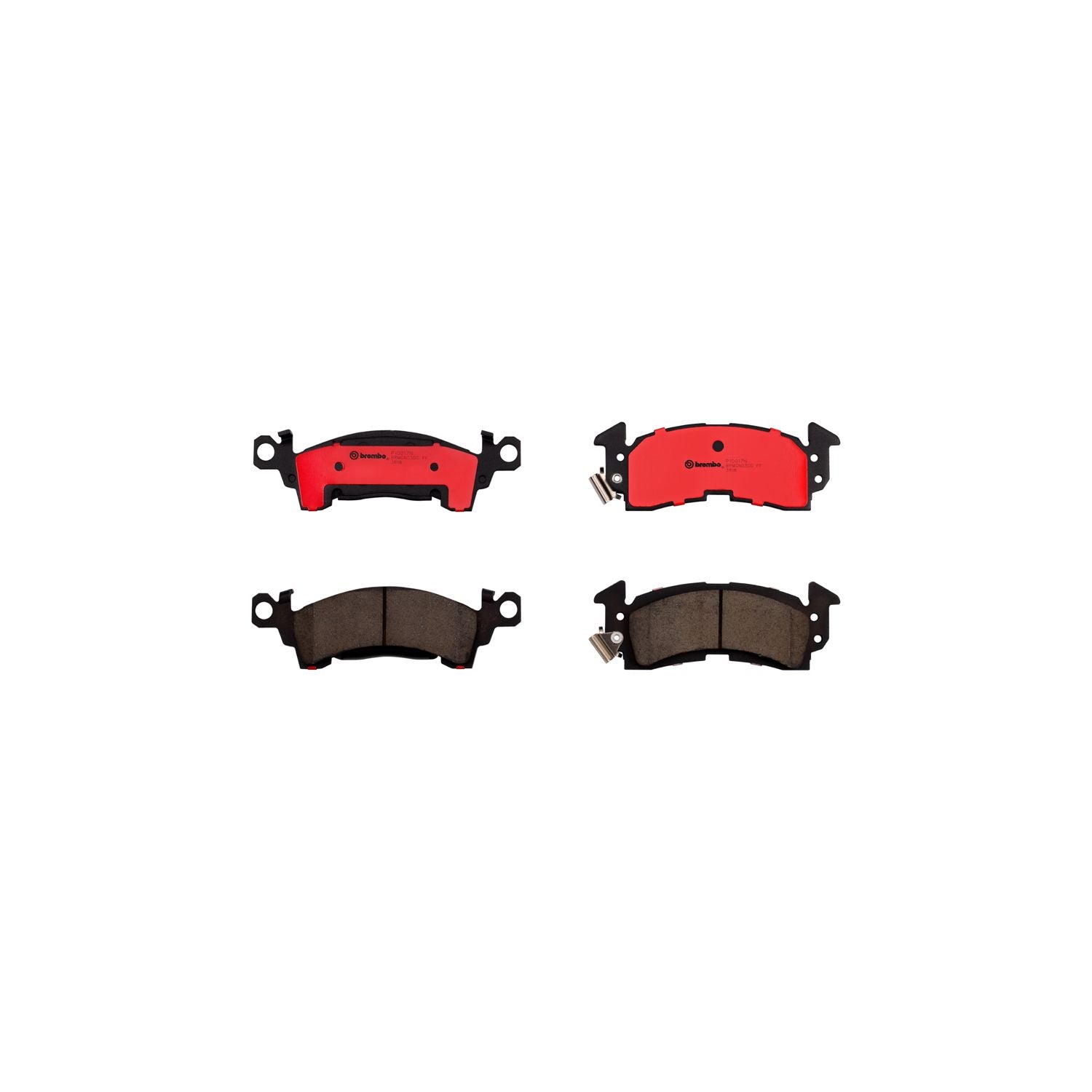 PRIME Ceramic Front Disc Brake Pad Set - P10017N_01