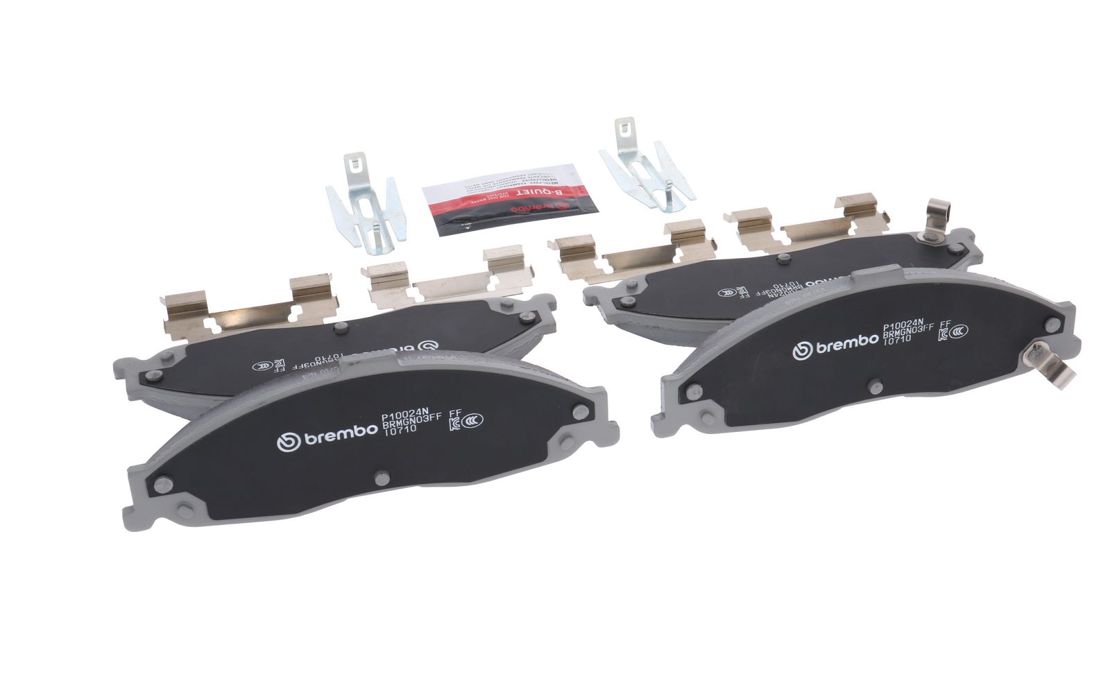 PRIME Ceramic Front Disc Brake Pad Set - P10024N_13