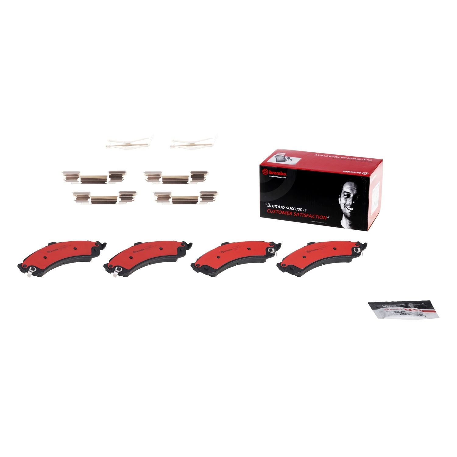 PRIME Ceramic Front Disc Brake Pad Set - P10026N_02