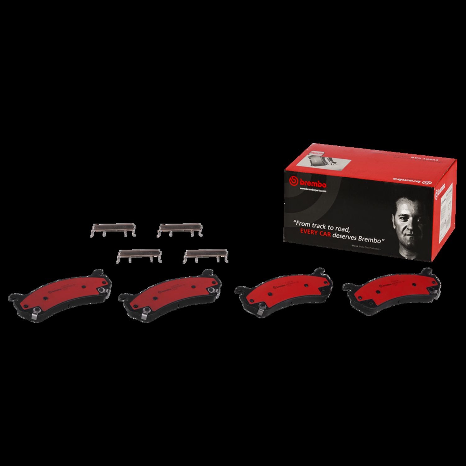 PRIME Ceramic Front Disc Brake Pad Set - P10027N_01