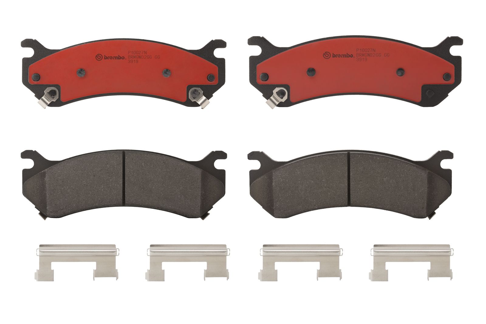 PRIME Ceramic Front Disc Brake Pad Set - P10027N_01