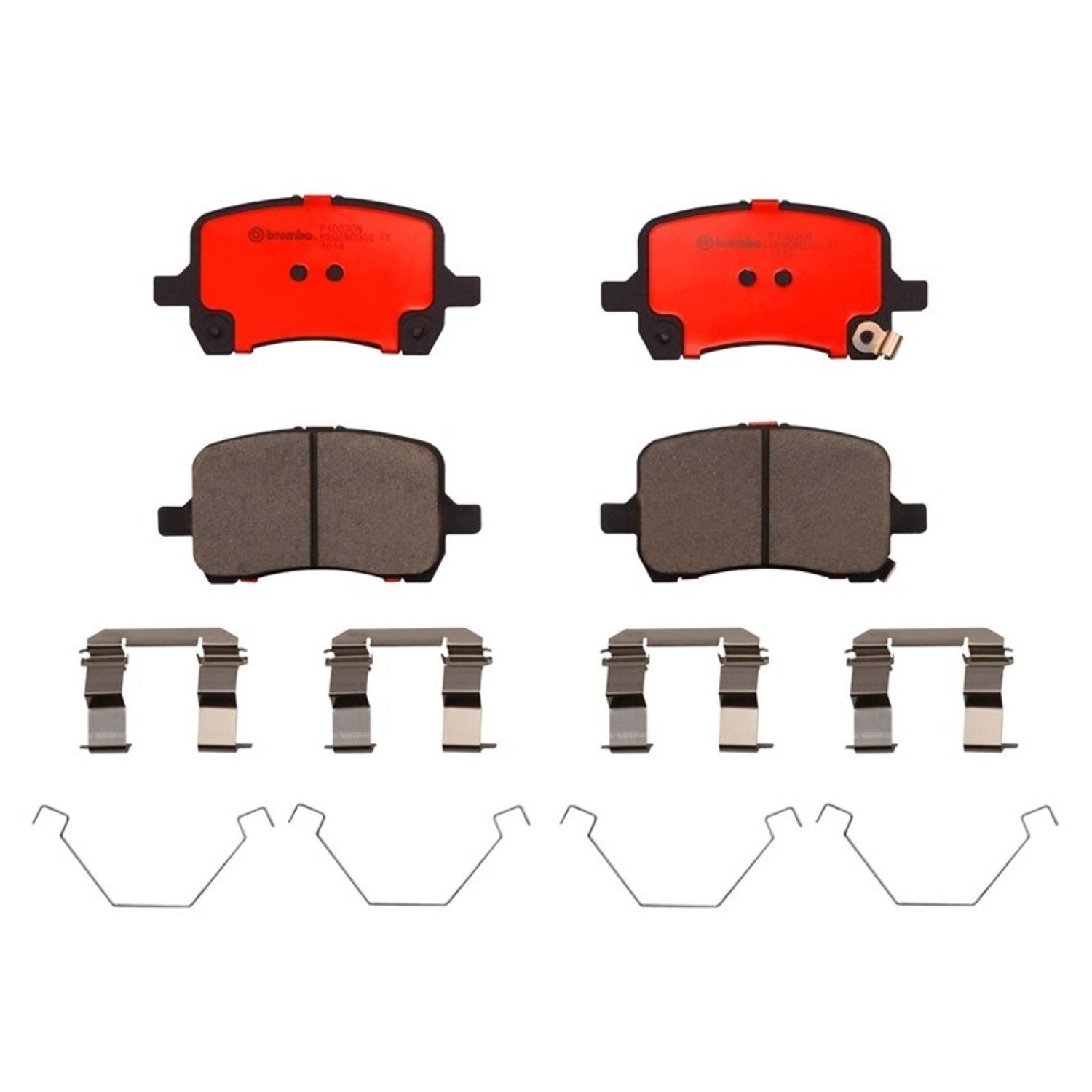 PRIME Ceramic Front Disc Brake Pad Set - P10030N_01