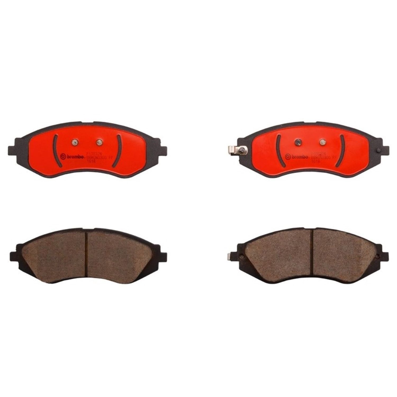 PRIME Ceramic Front Disc Brake Pad Set - P10032N_01