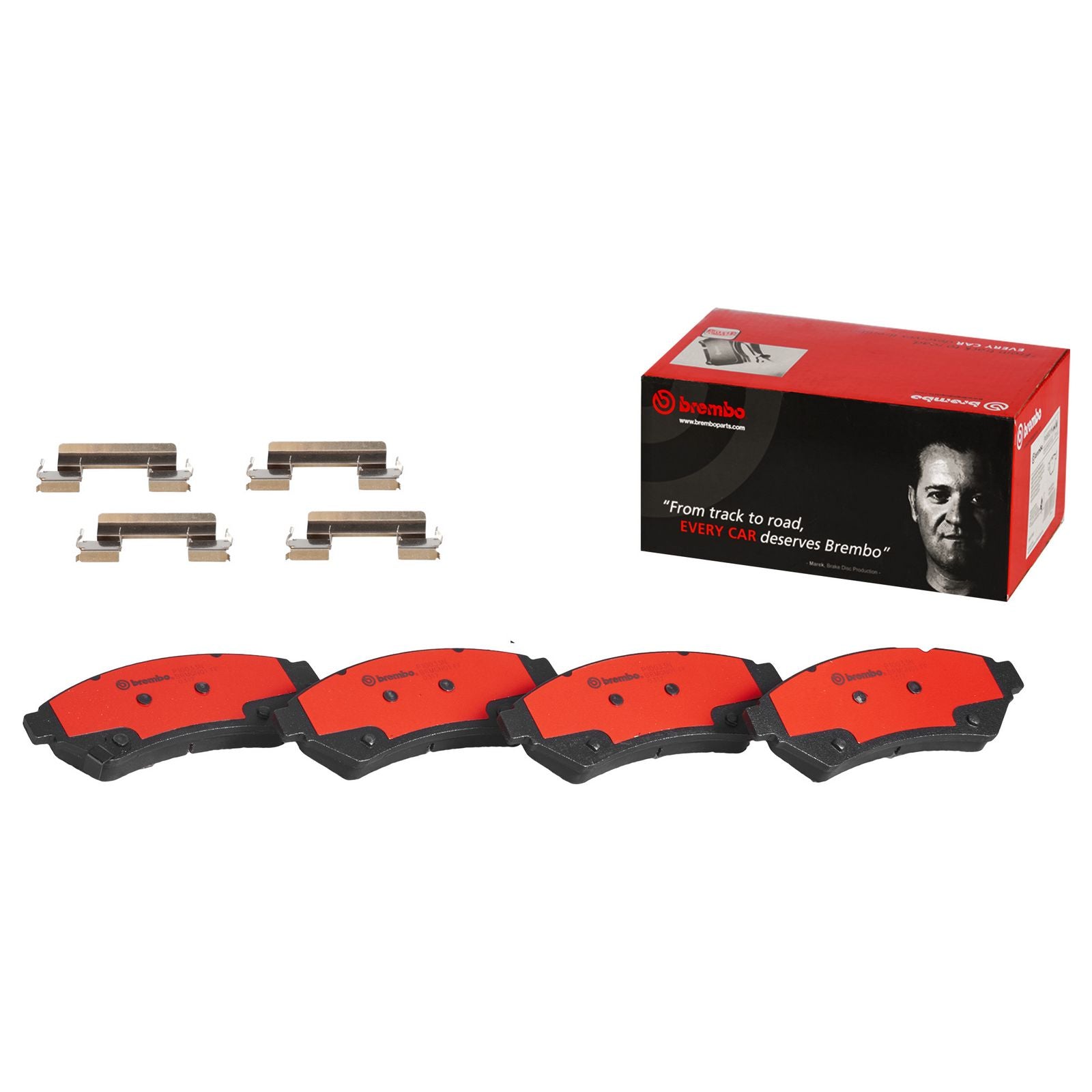 PRIME Ceramic Front Disc Brake Pad Set - P10033N_01
