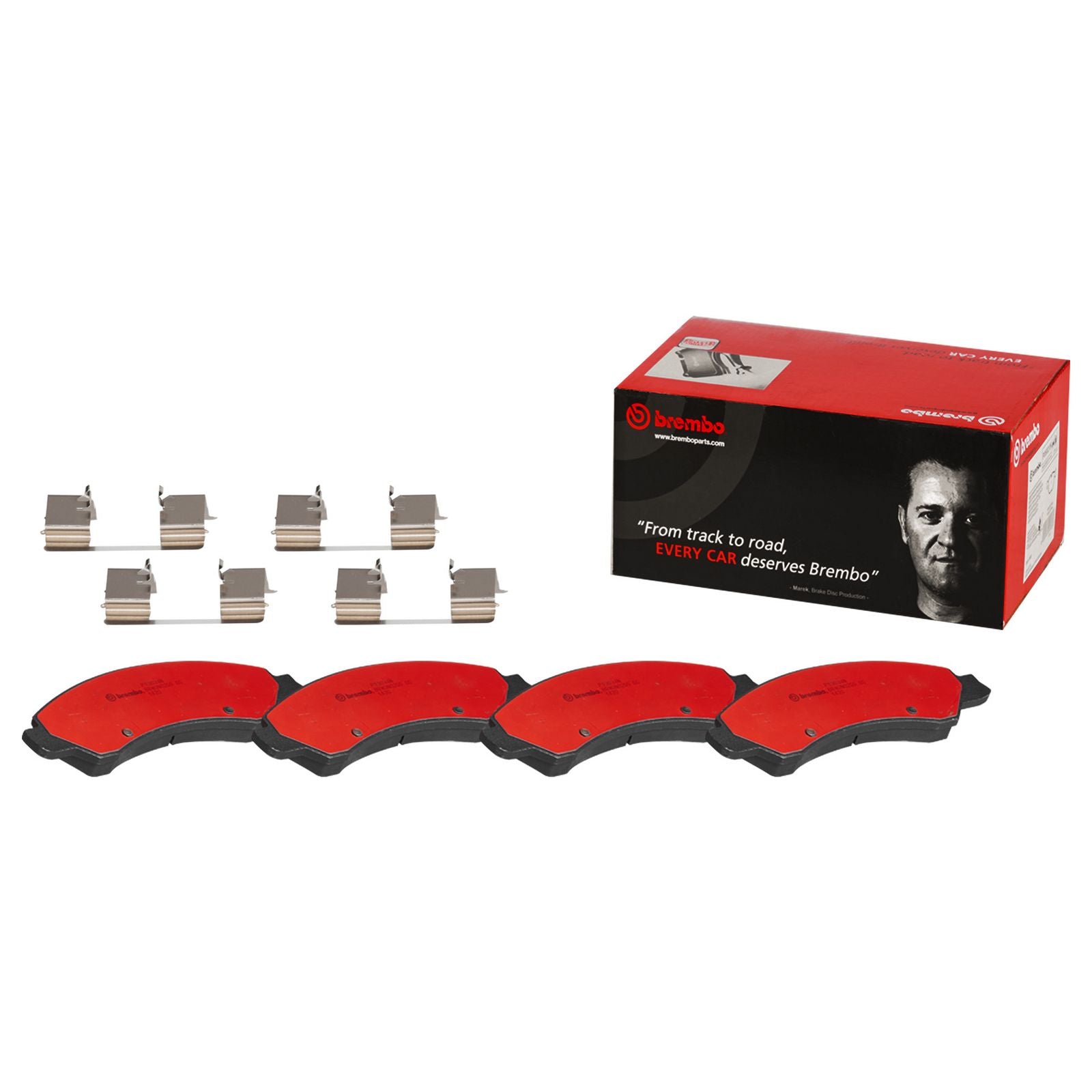 PRIME Ceramic Front Disc Brake Pad Set - P10034N_01