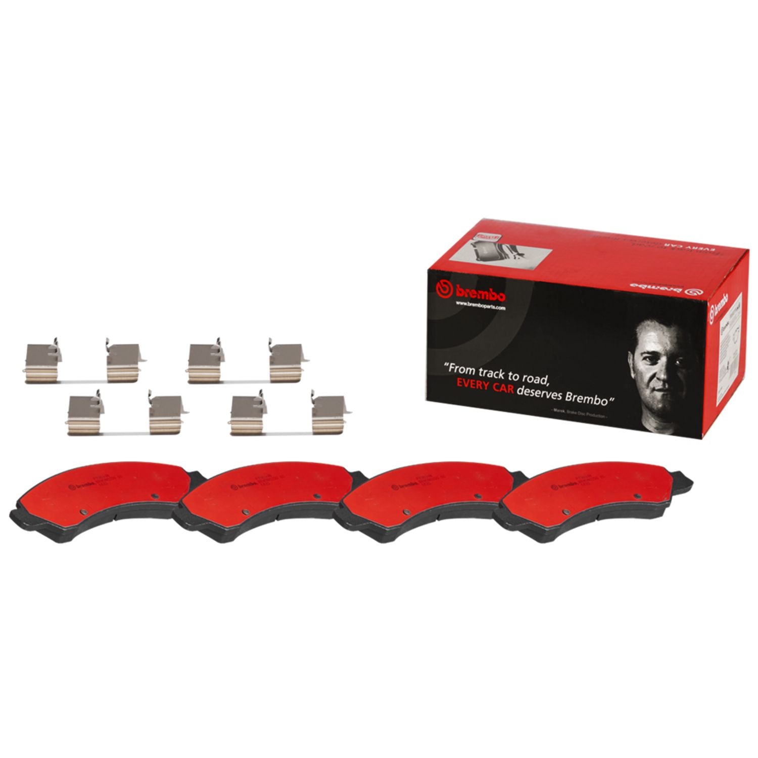 PRIME Ceramic Front Disc Brake Pad Set - P10034N_02