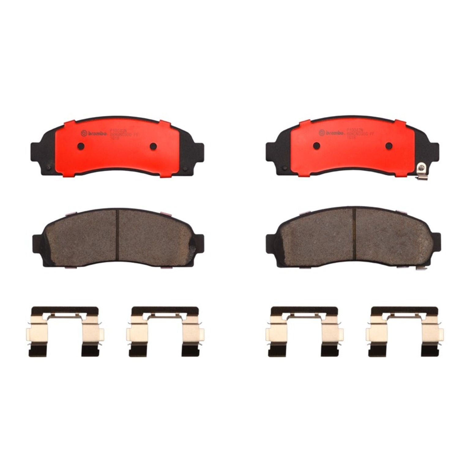 PRIME Ceramic Front Disc Brake Pad Set - P10042N_01
