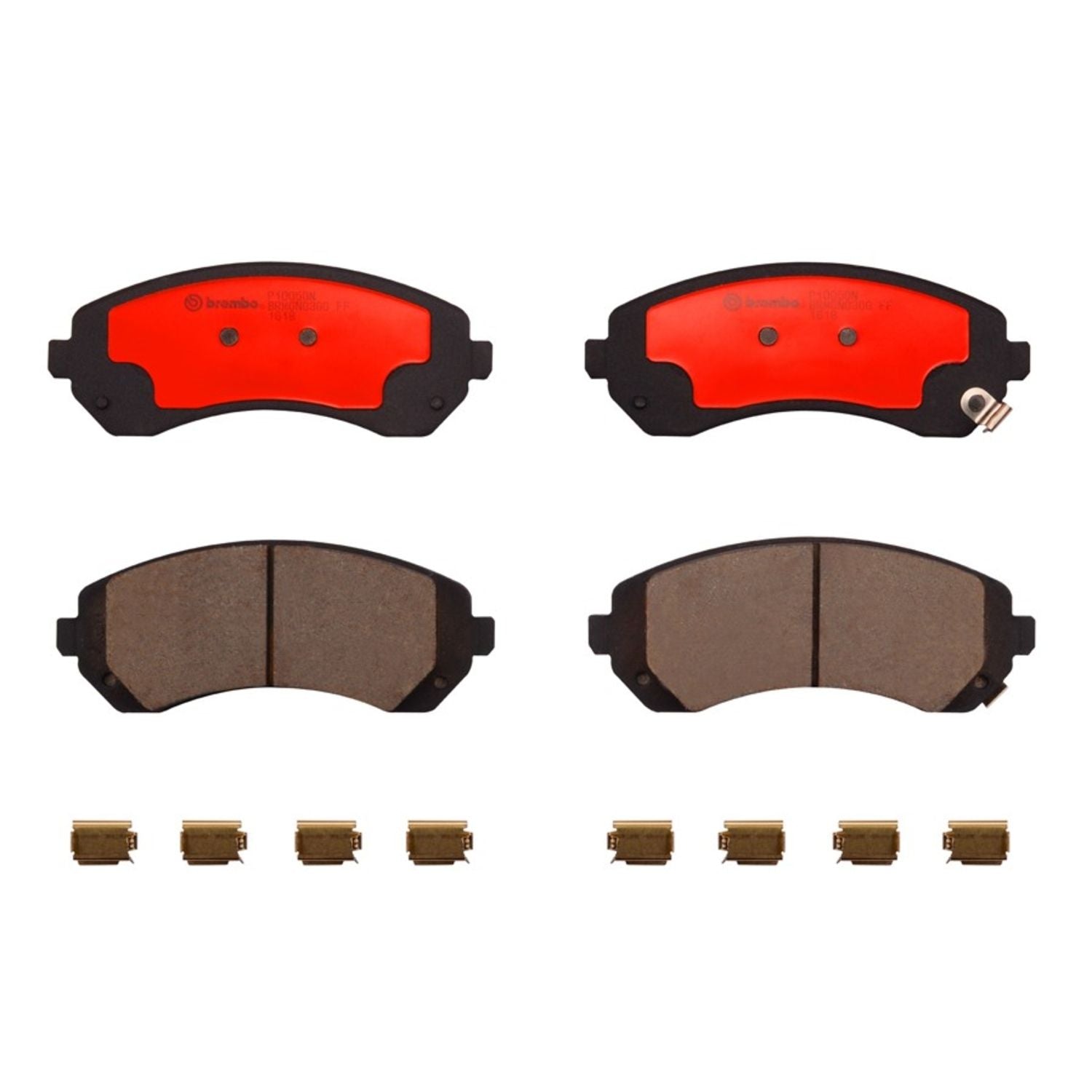PRIME Ceramic Front Disc Brake Pad Set - P10050N_01