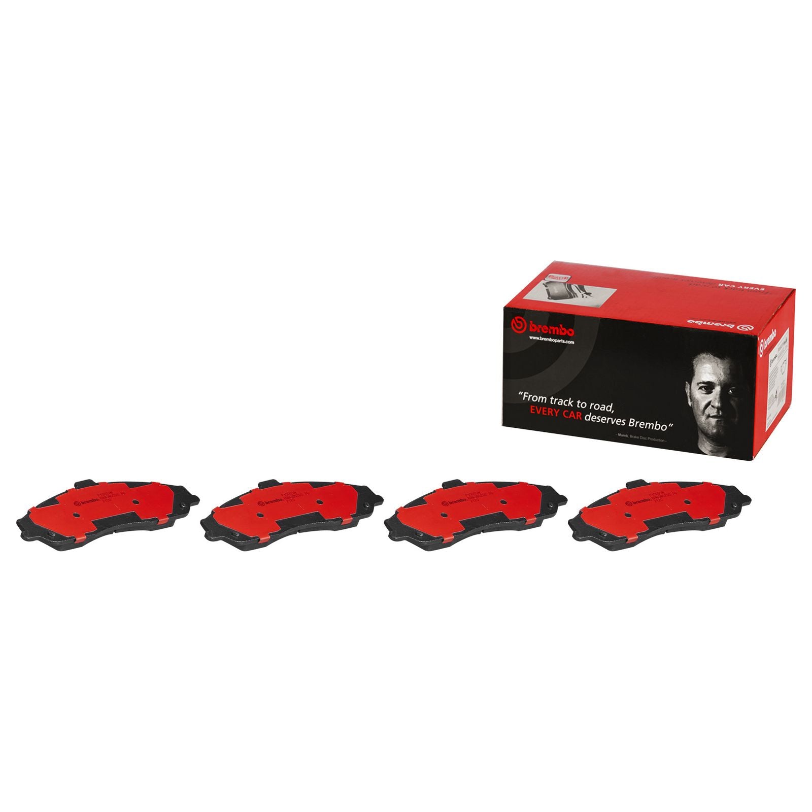 PRIME Ceramic Front Disc Brake Pad Set - P10052N_01