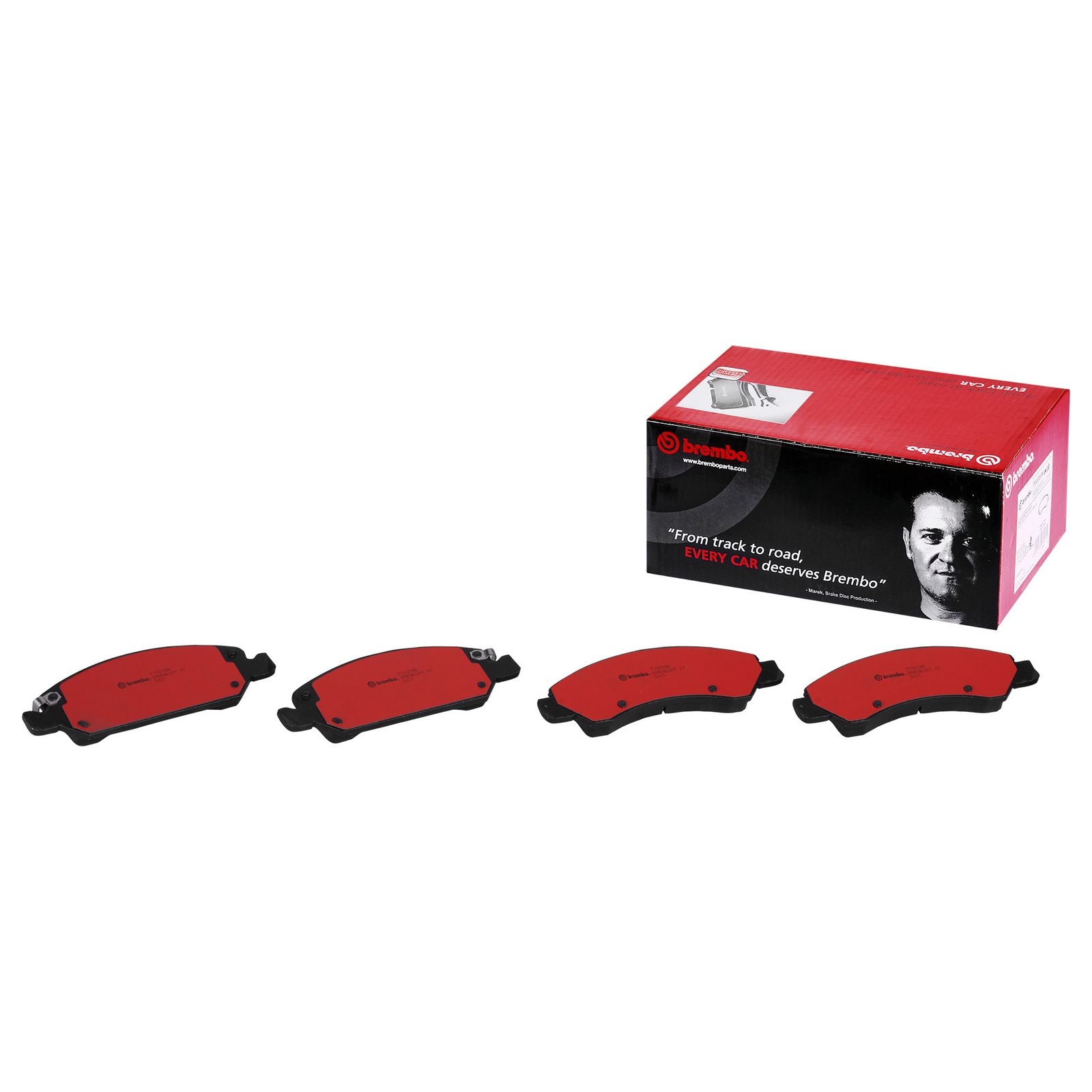 PRIME Ceramic Front Disc Brake Pad Set - P10058N_01