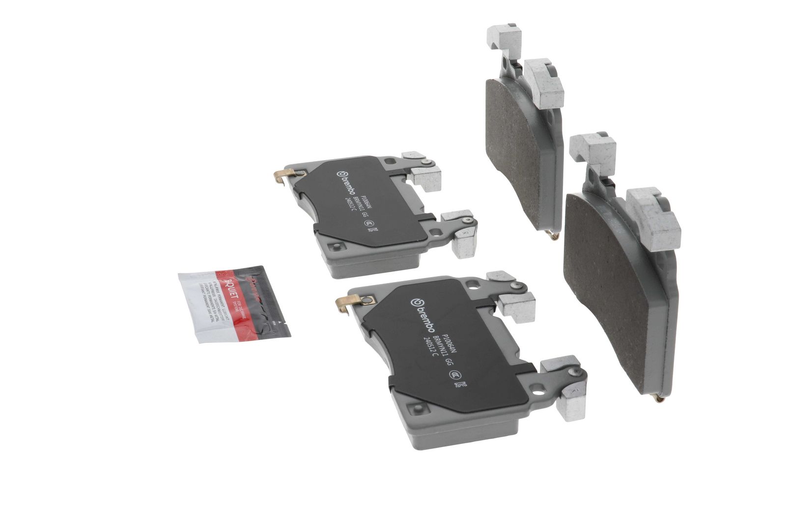 PRIME Ceramic Front Disc Brake Pad Set - P10064N_08