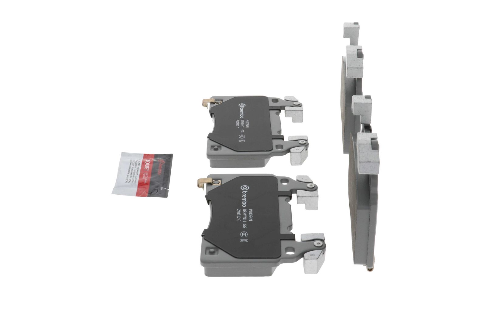 PRIME Ceramic Front Disc Brake Pad Set - P10064N_09