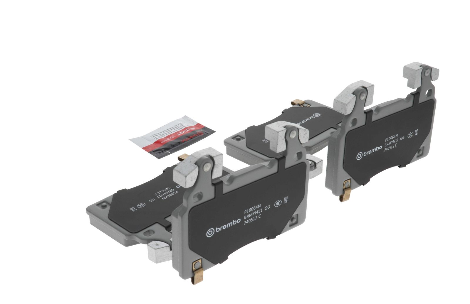 PRIME Ceramic Front Disc Brake Pad Set - P10064N_12
