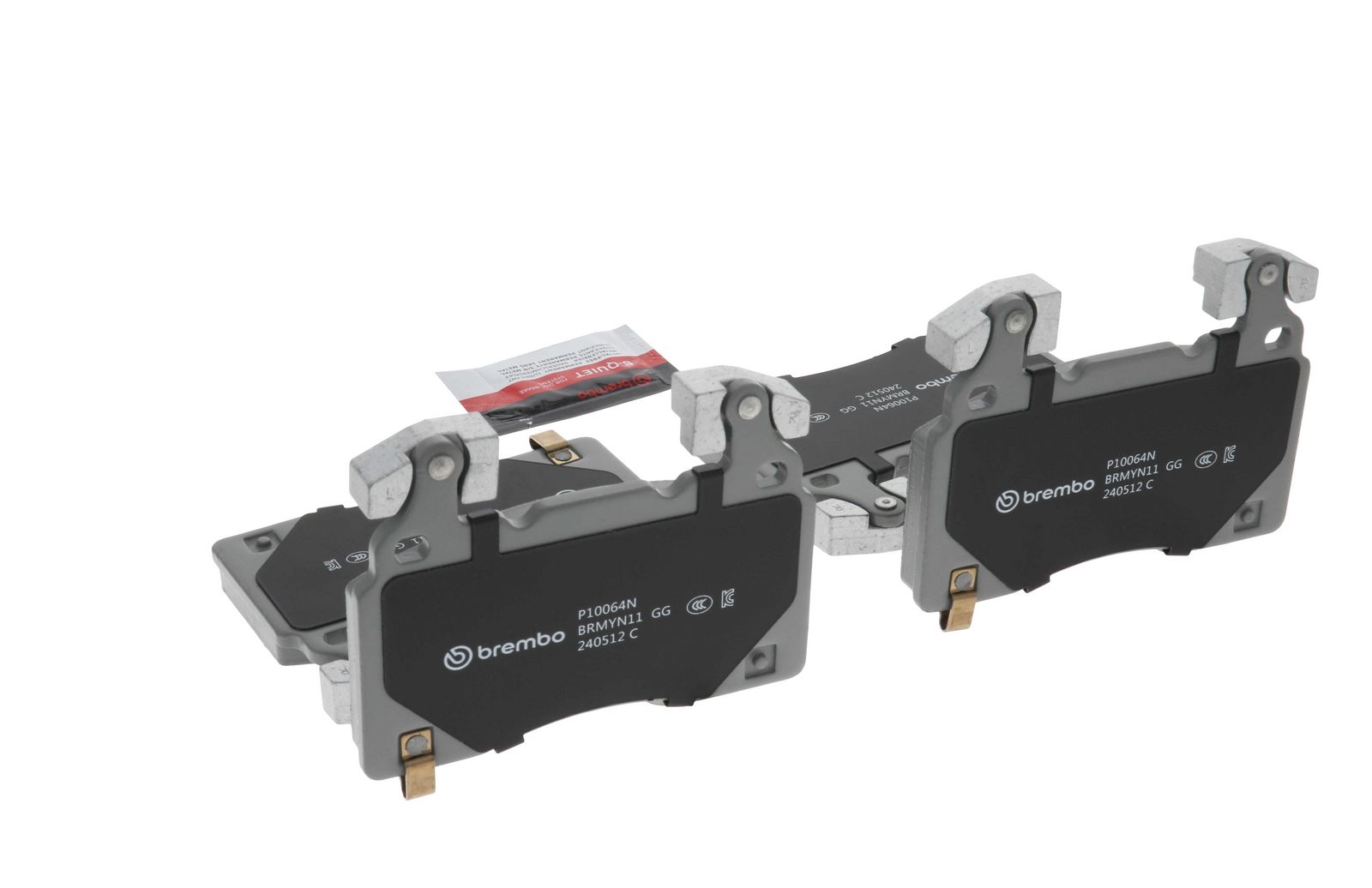 PRIME Ceramic Front Disc Brake Pad Set - P10064N_13