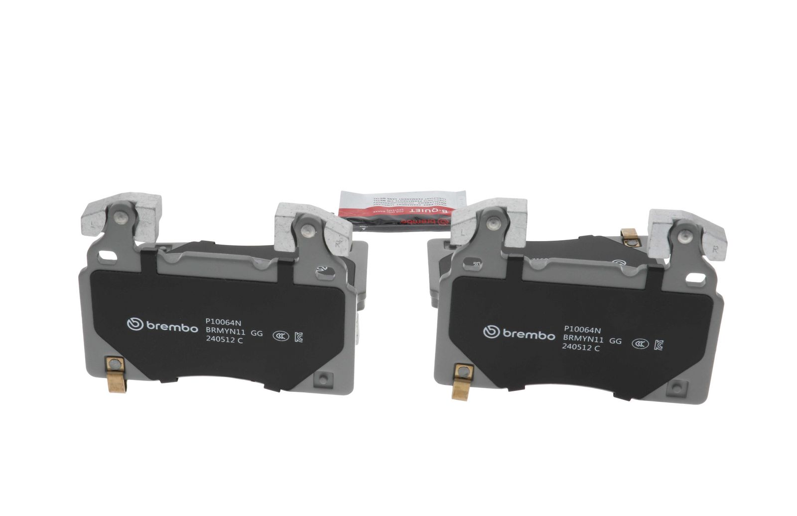 PRIME Ceramic Front Disc Brake Pad Set - P10064N_15
