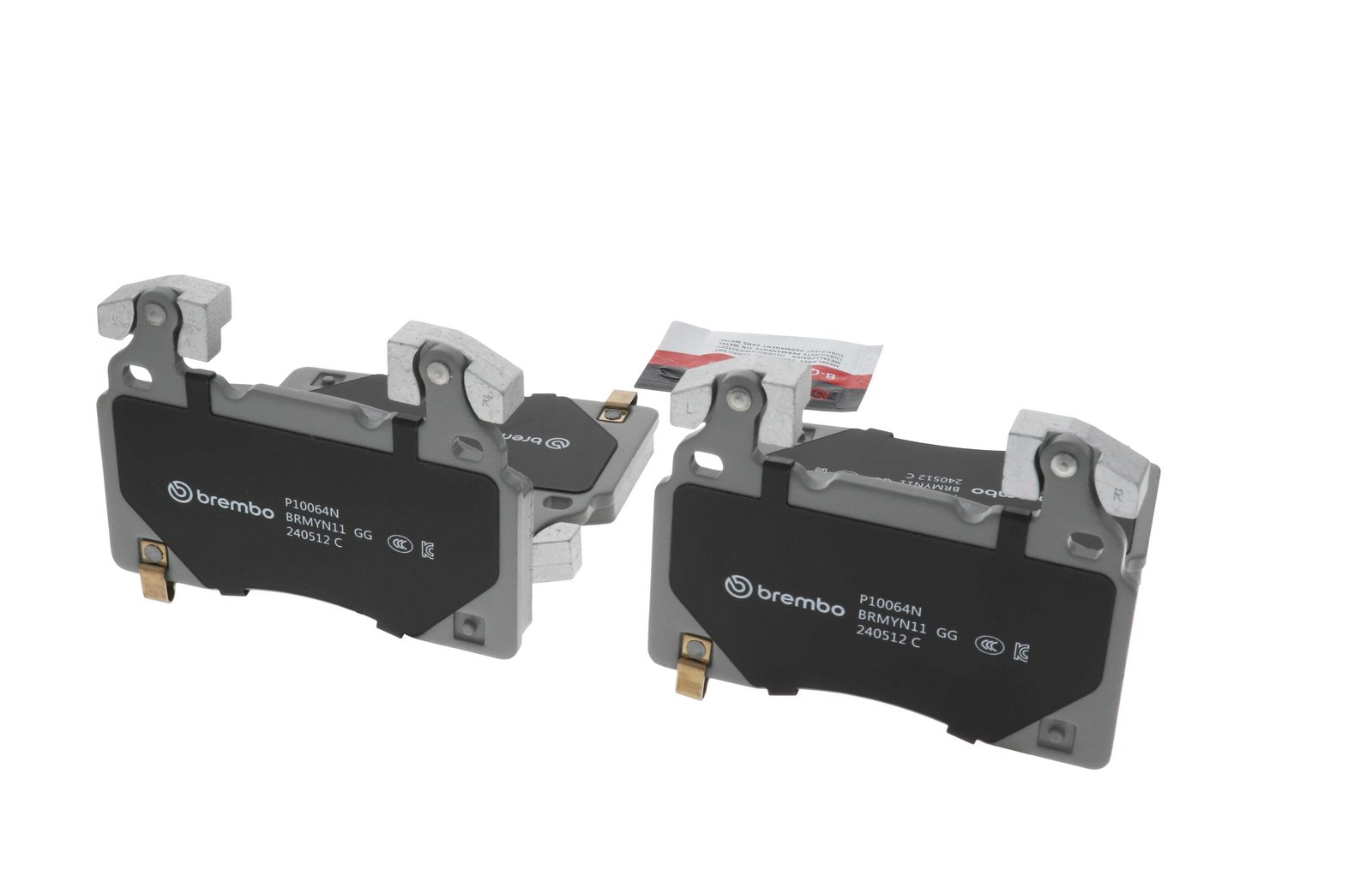 PRIME Ceramic Front Disc Brake Pad Set - P10064N_16