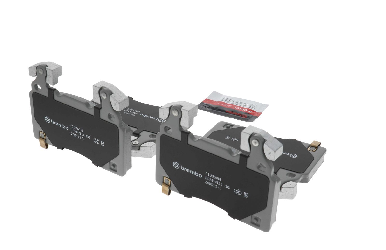 PRIME Ceramic Front Disc Brake Pad Set - P10064N_17
