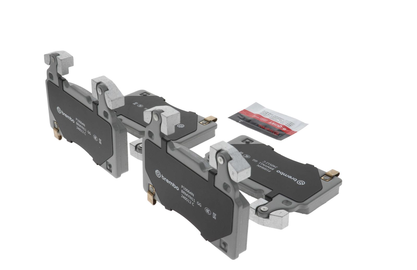 PRIME Ceramic Front Disc Brake Pad Set - P10064N_18