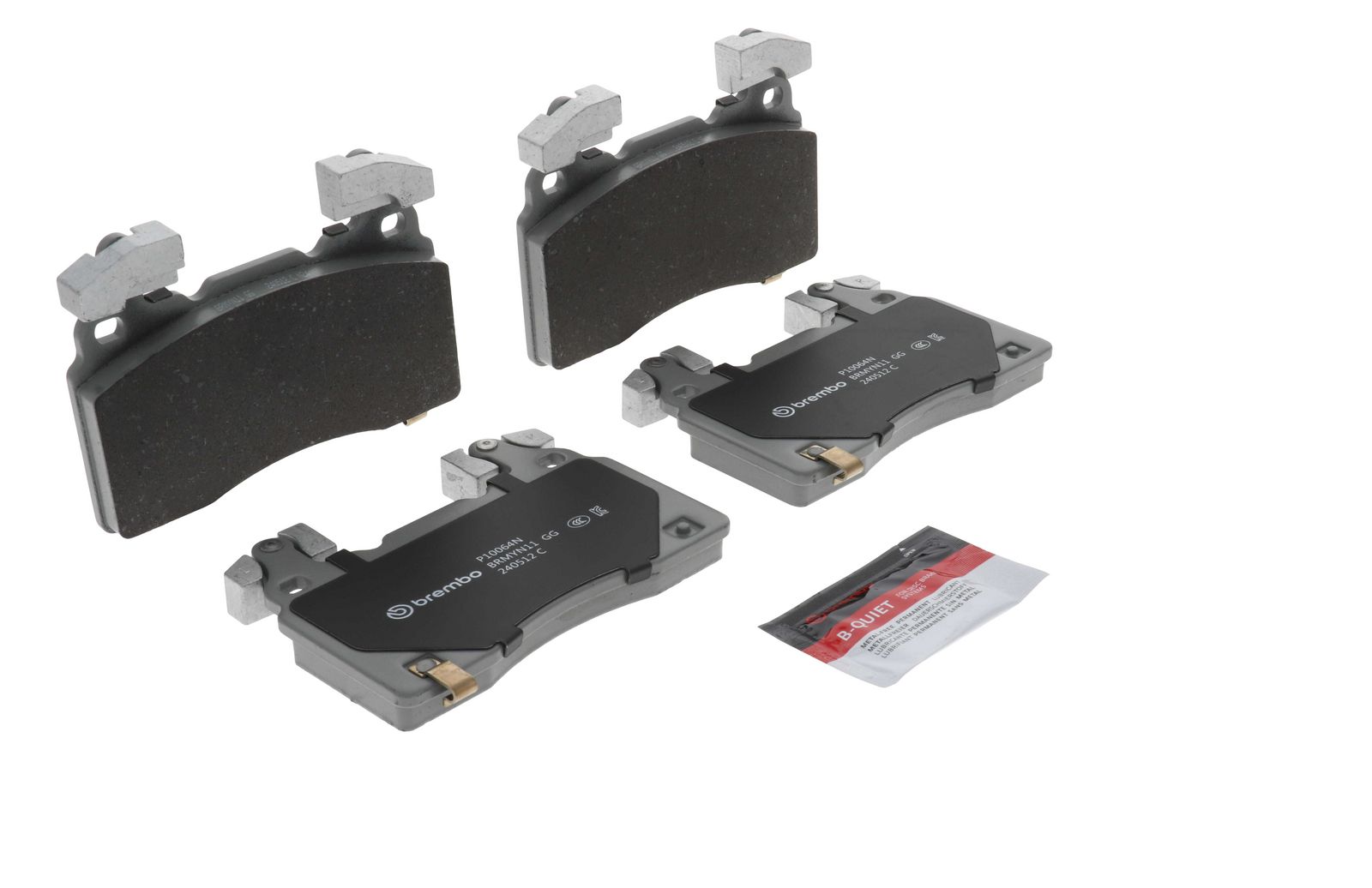 PRIME Ceramic Front Disc Brake Pad Set - P10064N_24