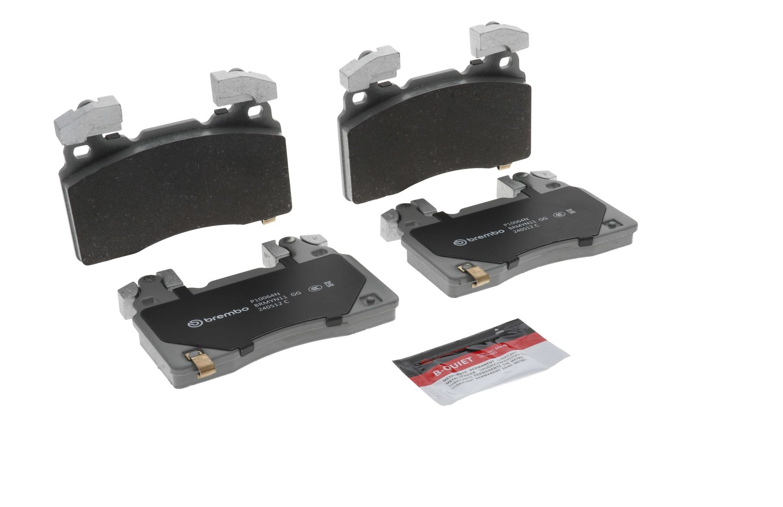 PRIME Ceramic Front Disc Brake Pad Set - P10064N_25