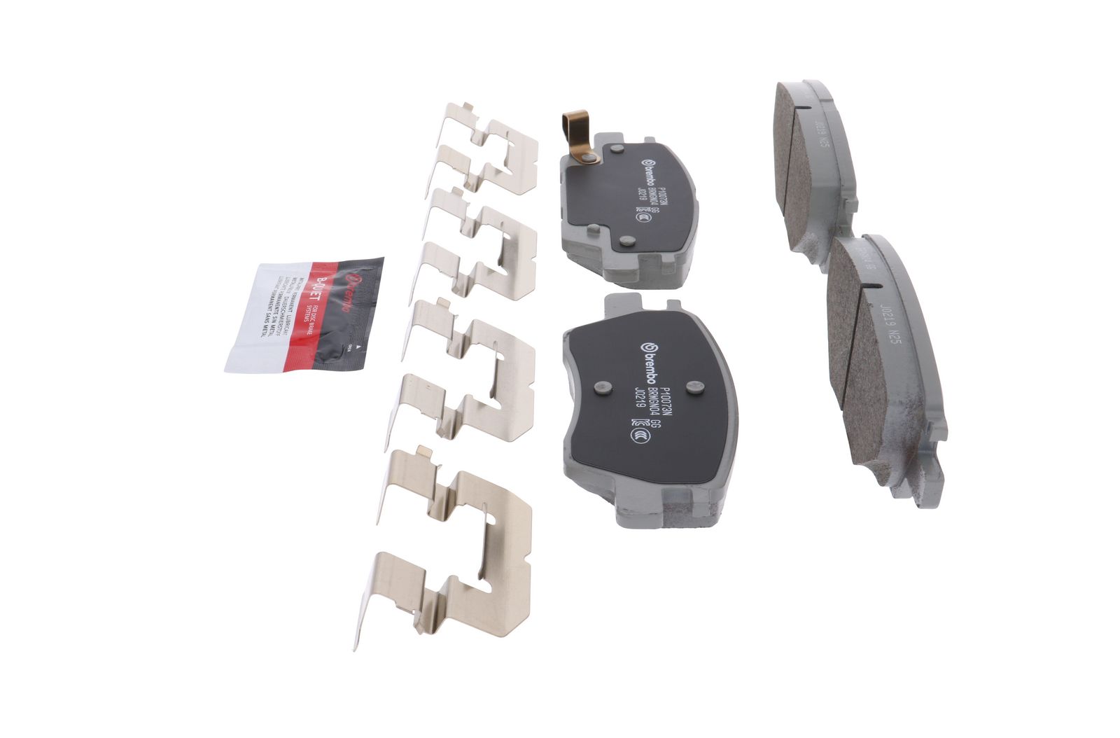 PRIME Ceramic Front Disc Brake Pad Set - P10073N_08