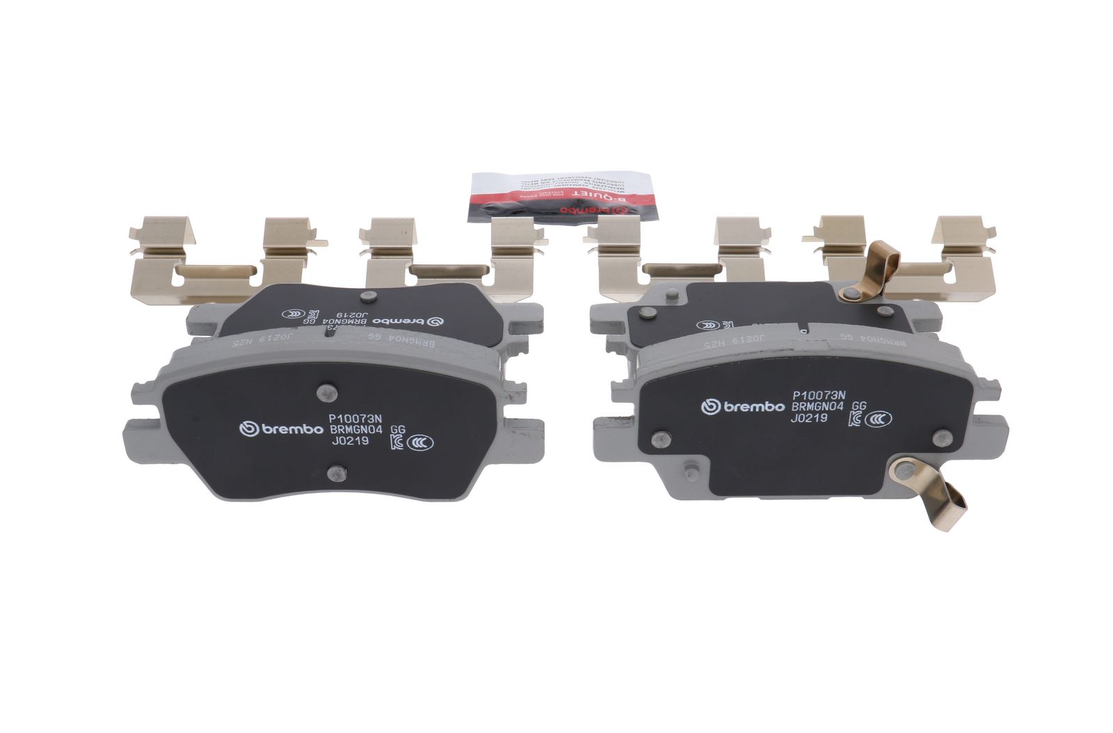 PRIME Ceramic Front Disc Brake Pad Set - P10073N_14