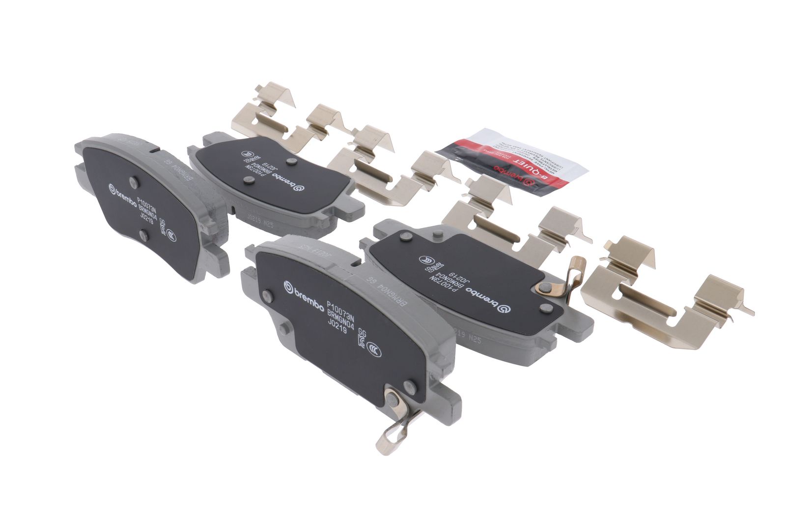 PRIME Ceramic Front Disc Brake Pad Set - P10073N_17
