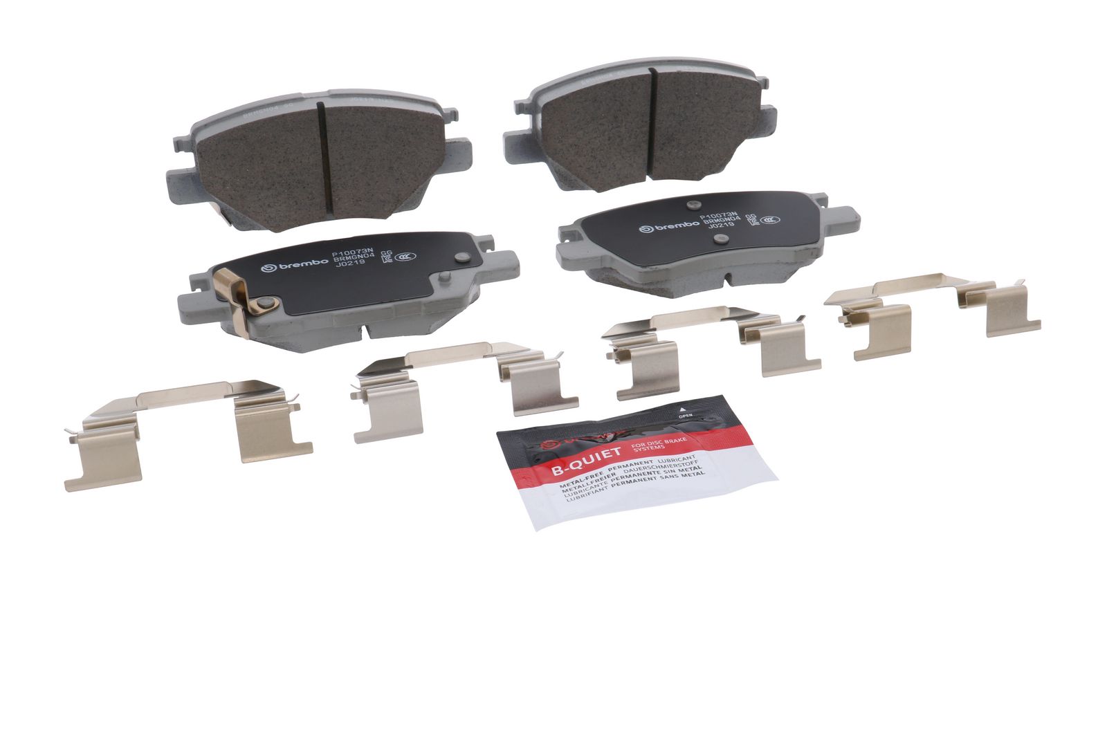 PRIME Ceramic Front Disc Brake Pad Set - P10073N_25