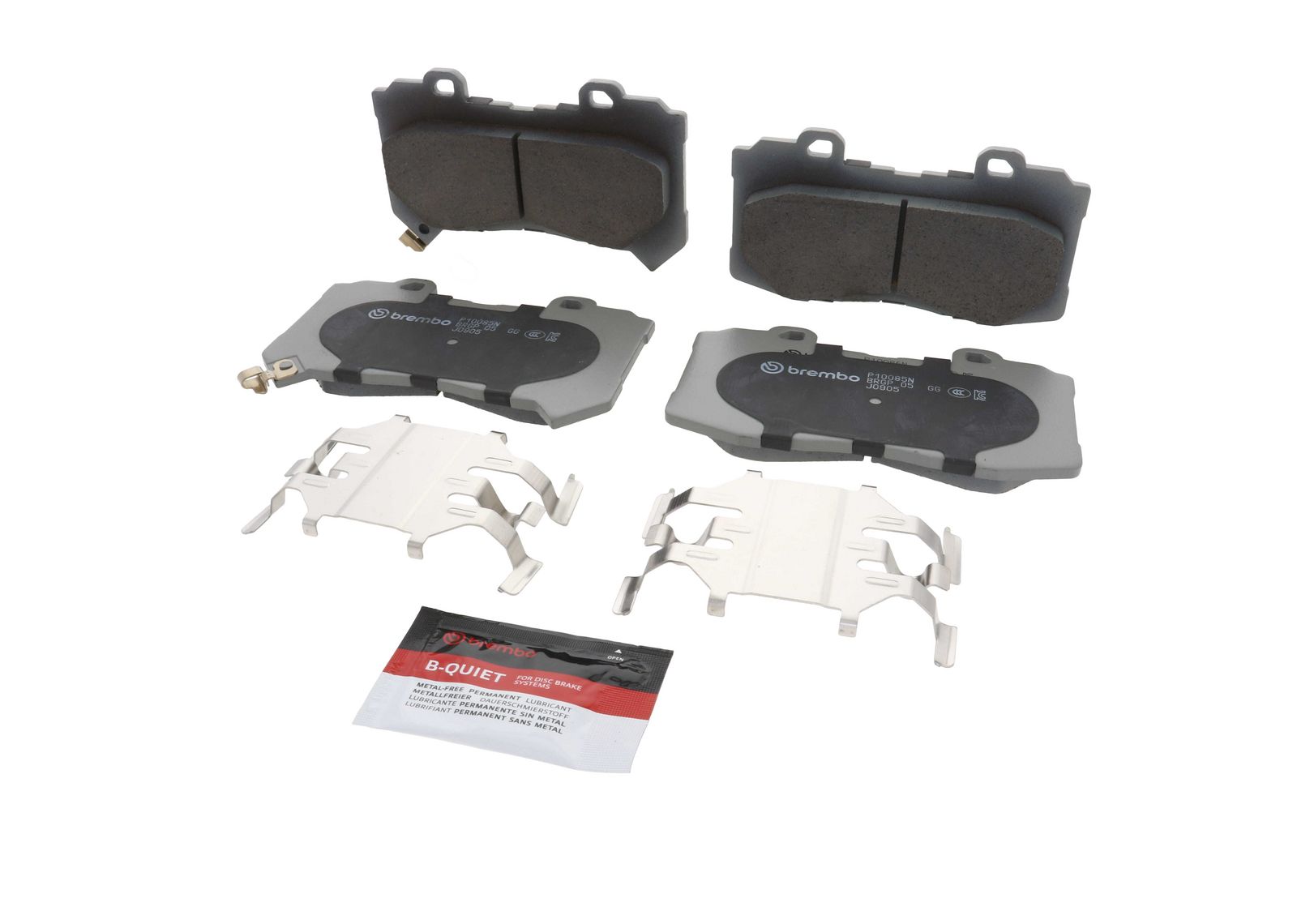 PRIME Ceramic Front Disc Brake Pad Set - P10085N_04