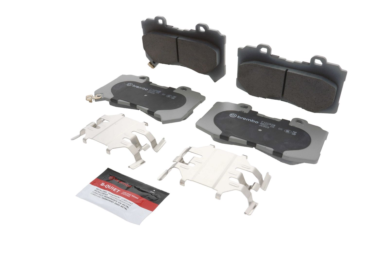 PRIME Ceramic Front Disc Brake Pad Set - P10085N_05