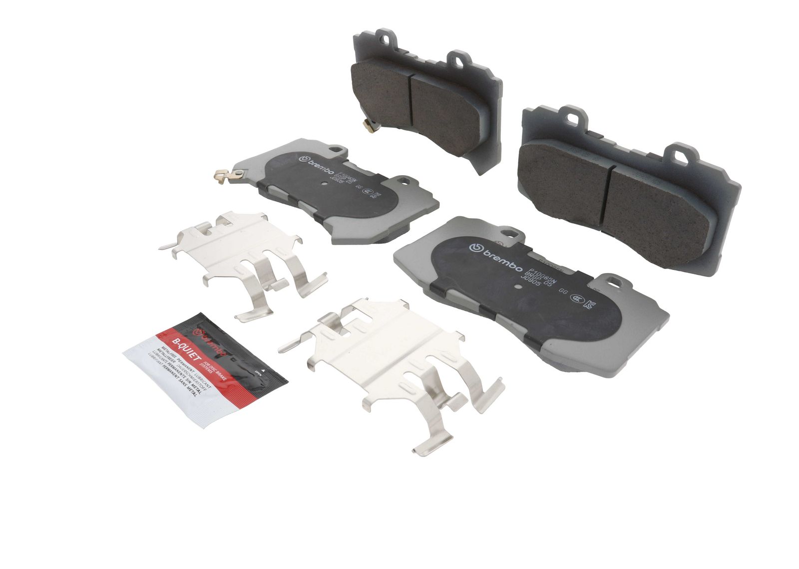 PRIME Ceramic Front Disc Brake Pad Set - P10085N_06