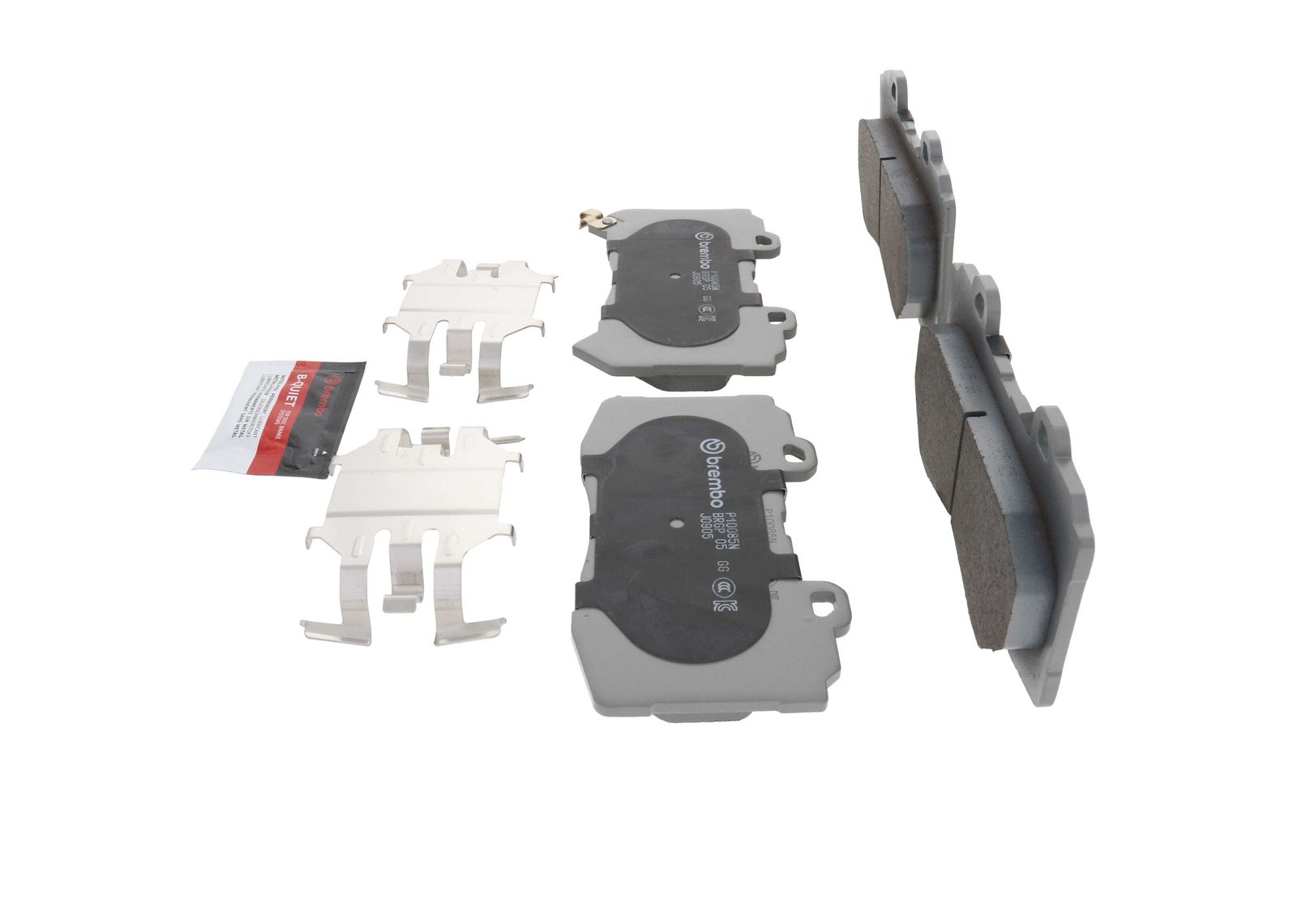 PRIME Ceramic Front Disc Brake Pad Set - P10085N_09