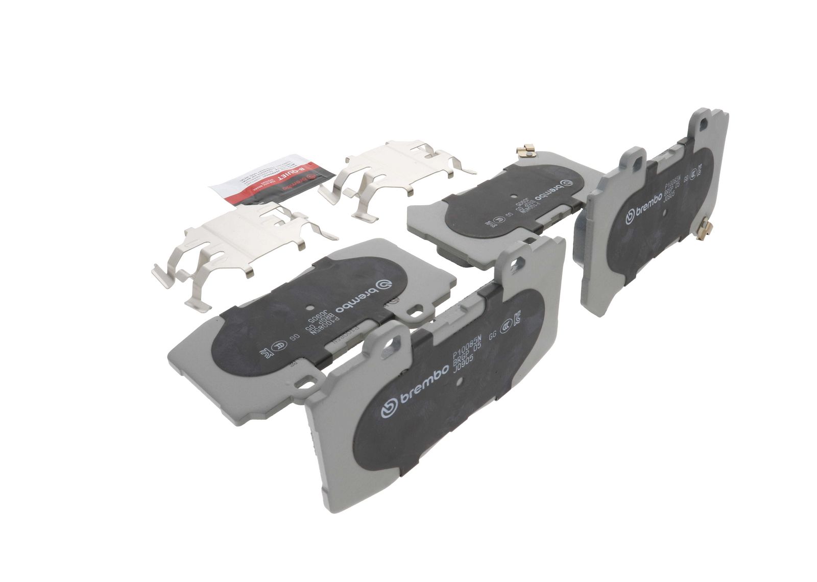 PRIME Ceramic Front Disc Brake Pad Set - P10085N_12
