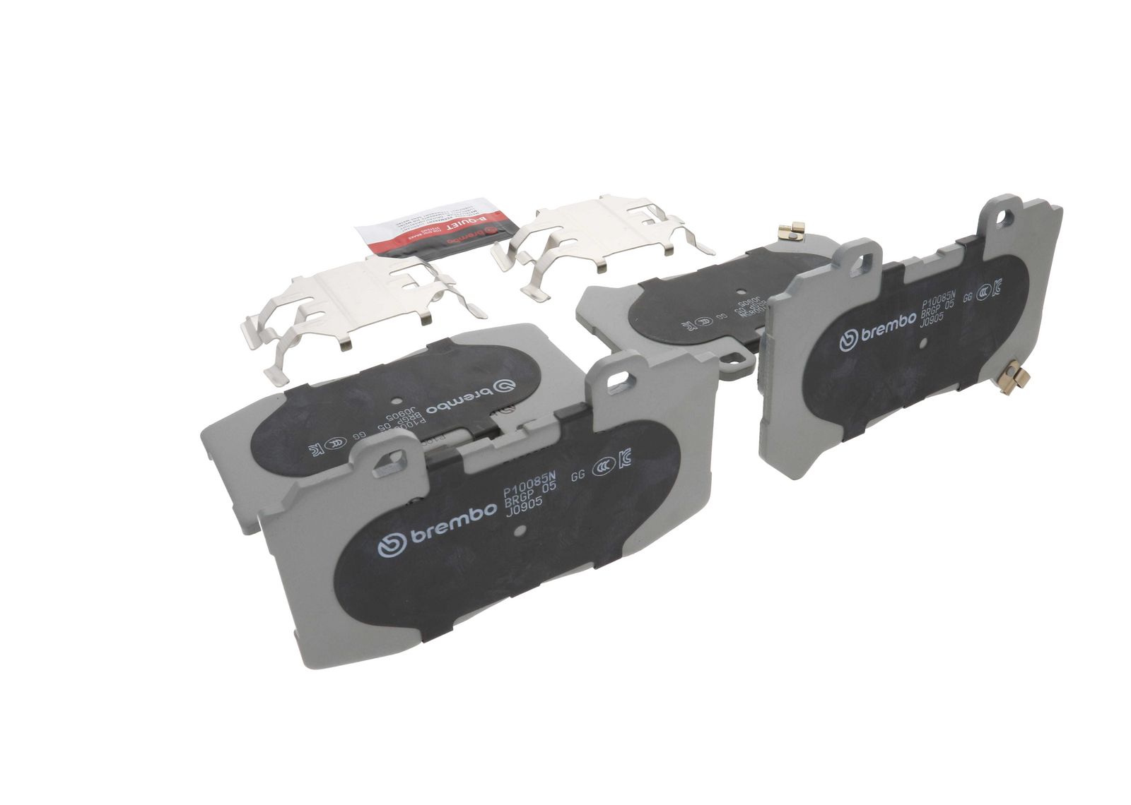 PRIME Ceramic Front Disc Brake Pad Set - P10085N_13