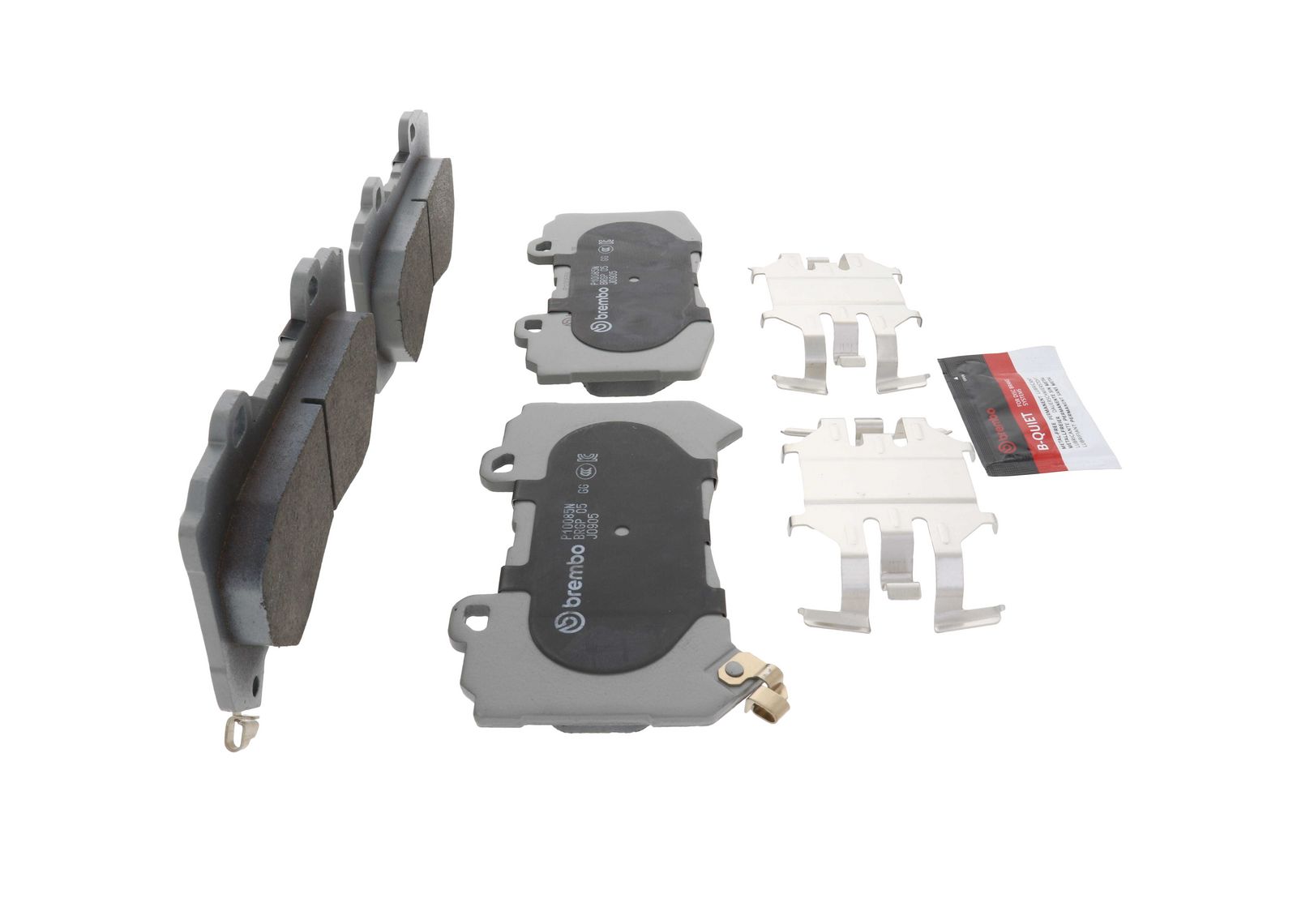 PRIME Ceramic Front Disc Brake Pad Set - P10085N_21