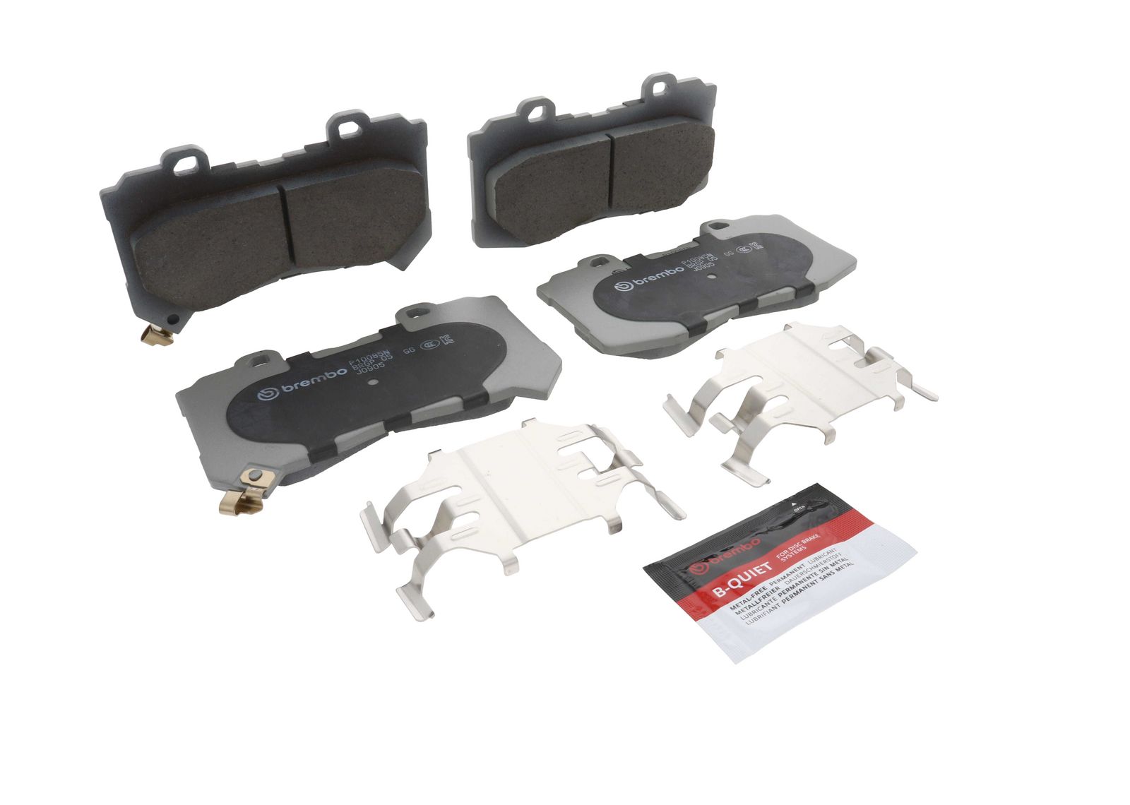 PRIME Ceramic Front Disc Brake Pad Set - P10085N_25