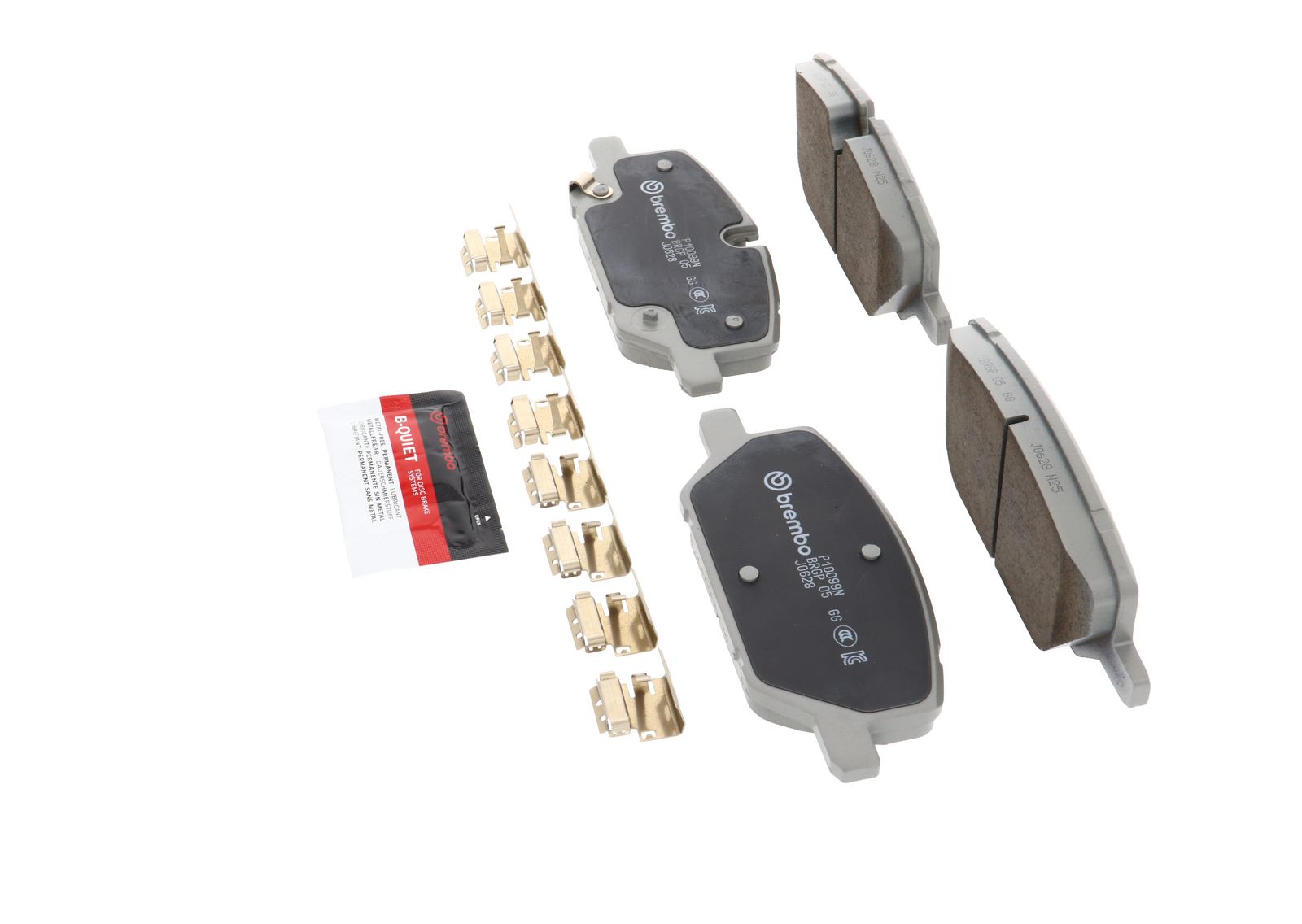 PRIME Ceramic Front Disc Brake Pad Set - P10099N_08