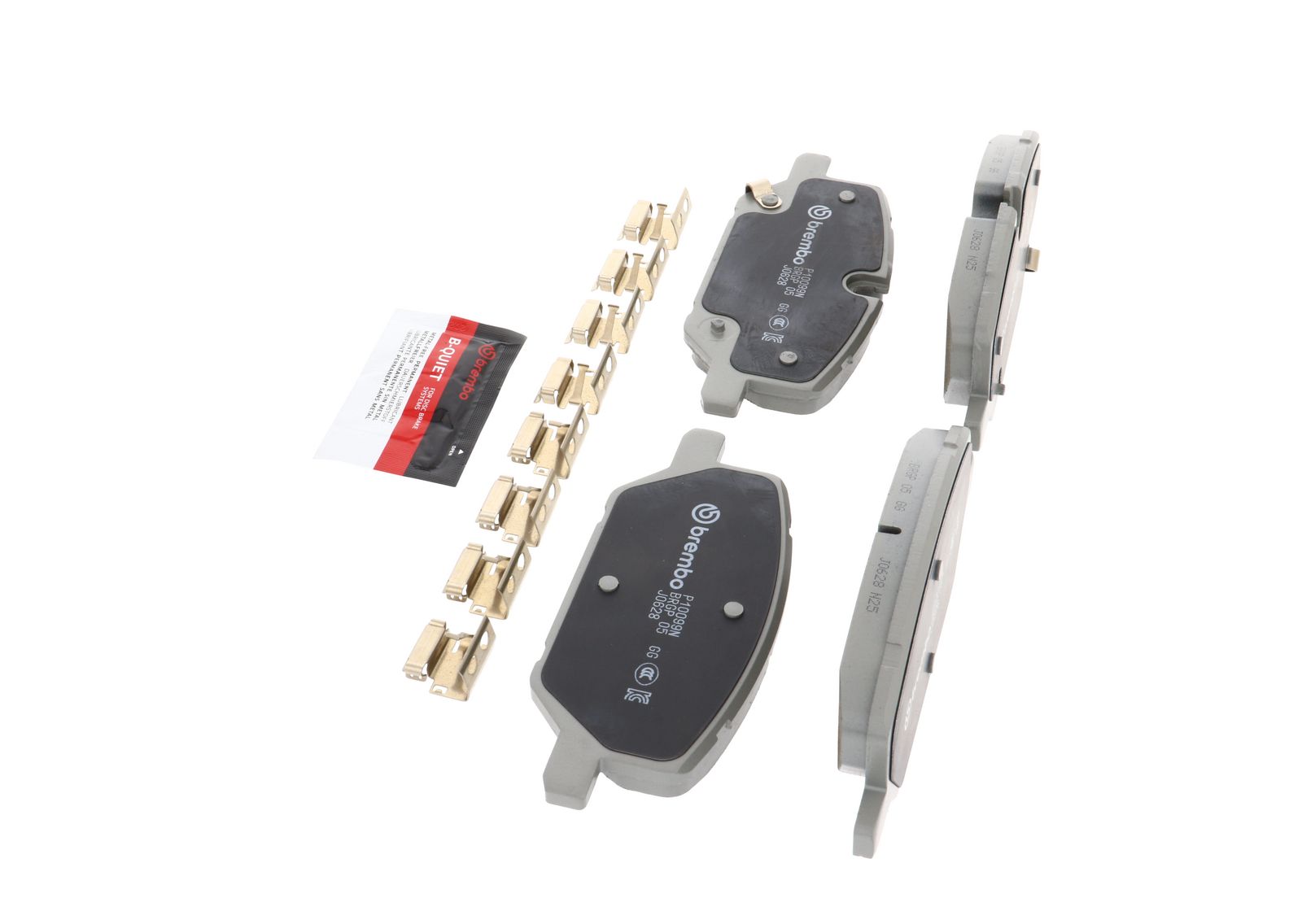 PRIME Ceramic Front Disc Brake Pad Set - P10099N_10