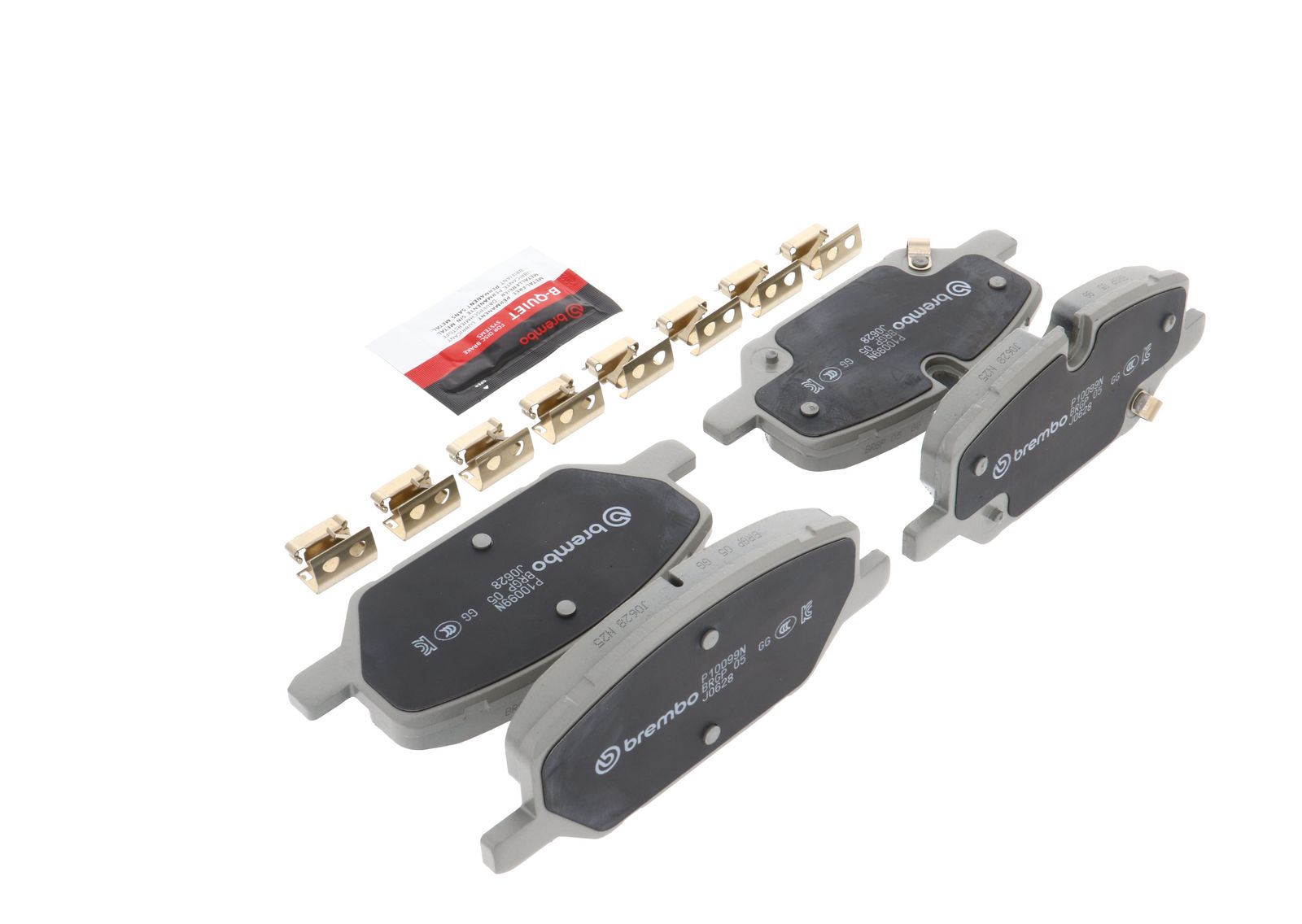 PRIME Ceramic Front Disc Brake Pad Set - P10099N_12